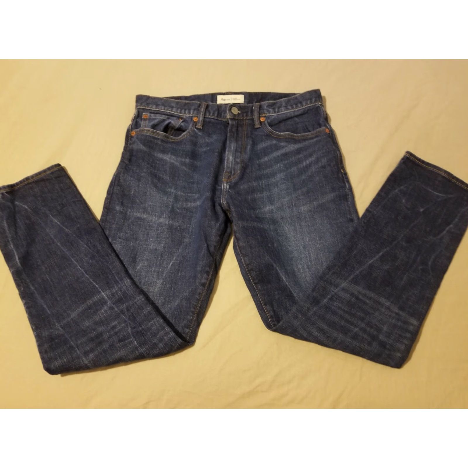 Gap VINTAGE? No. Final: Gap Jeans Mens Athletic Straight Denim 31x30 Blue Pants Size 31 30 Regular Inseam 30 Jeans Pants Mens Offset: 31x30? Size US 31 - 4 Thumbnail