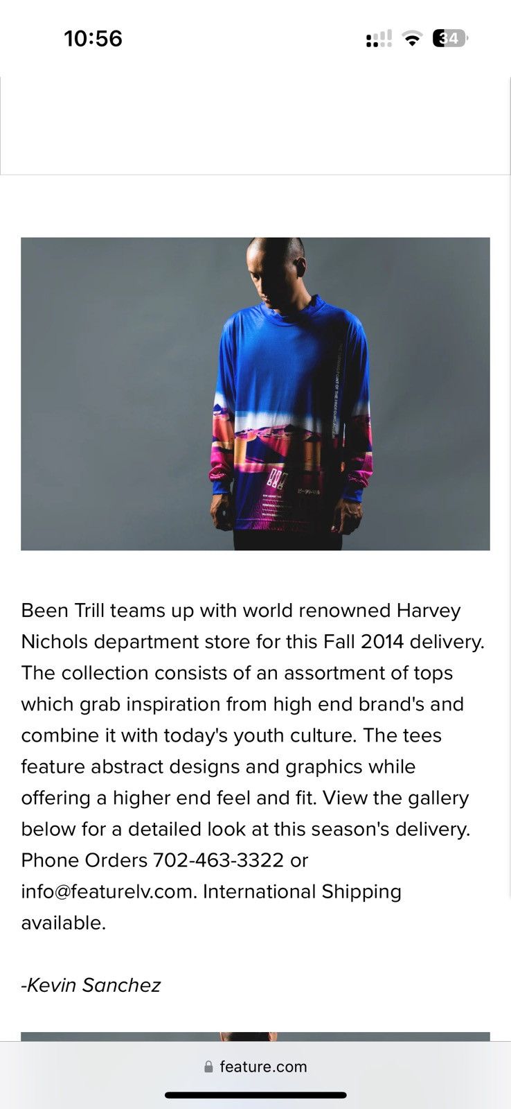 Been Trill × Virgil Abloh BEEN TRILL @2013 x Harvey Nichols OG Hypebeast Size US XL / EU 56 / 4 - 5 Thumbnail