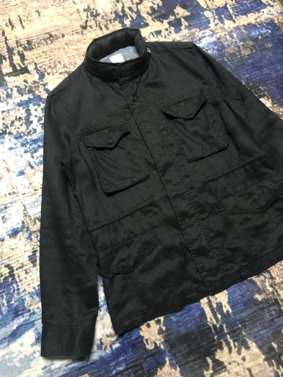 Japanese Brand Back Number Hemp Field Work Jacket Size US M / EU 48-50 / 2 - 7 Thumbnail