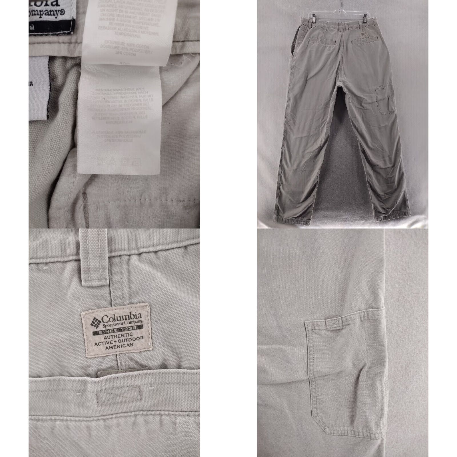 Vintage Columbia Mens Pants 36 Beige Khaki Straight Leg Canvas Outdoor Regular Pants Mens Size US 36 / EU 52 - 9 Thumbnail