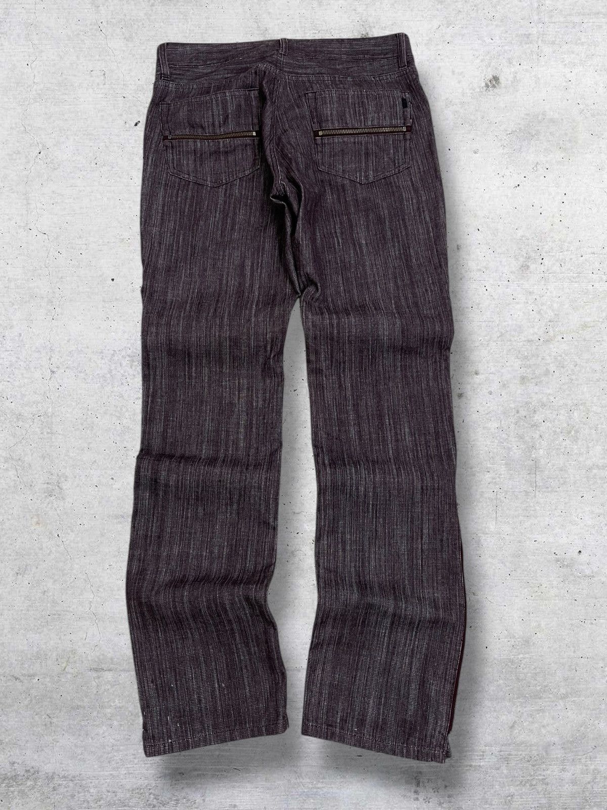 Japanese Brand CUSTOM CULTURE JAPAN DESIGNER 1990S PUNK MULTIZIP RARE DENIM Size US 30 / EU 46 - 8 Thumbnail