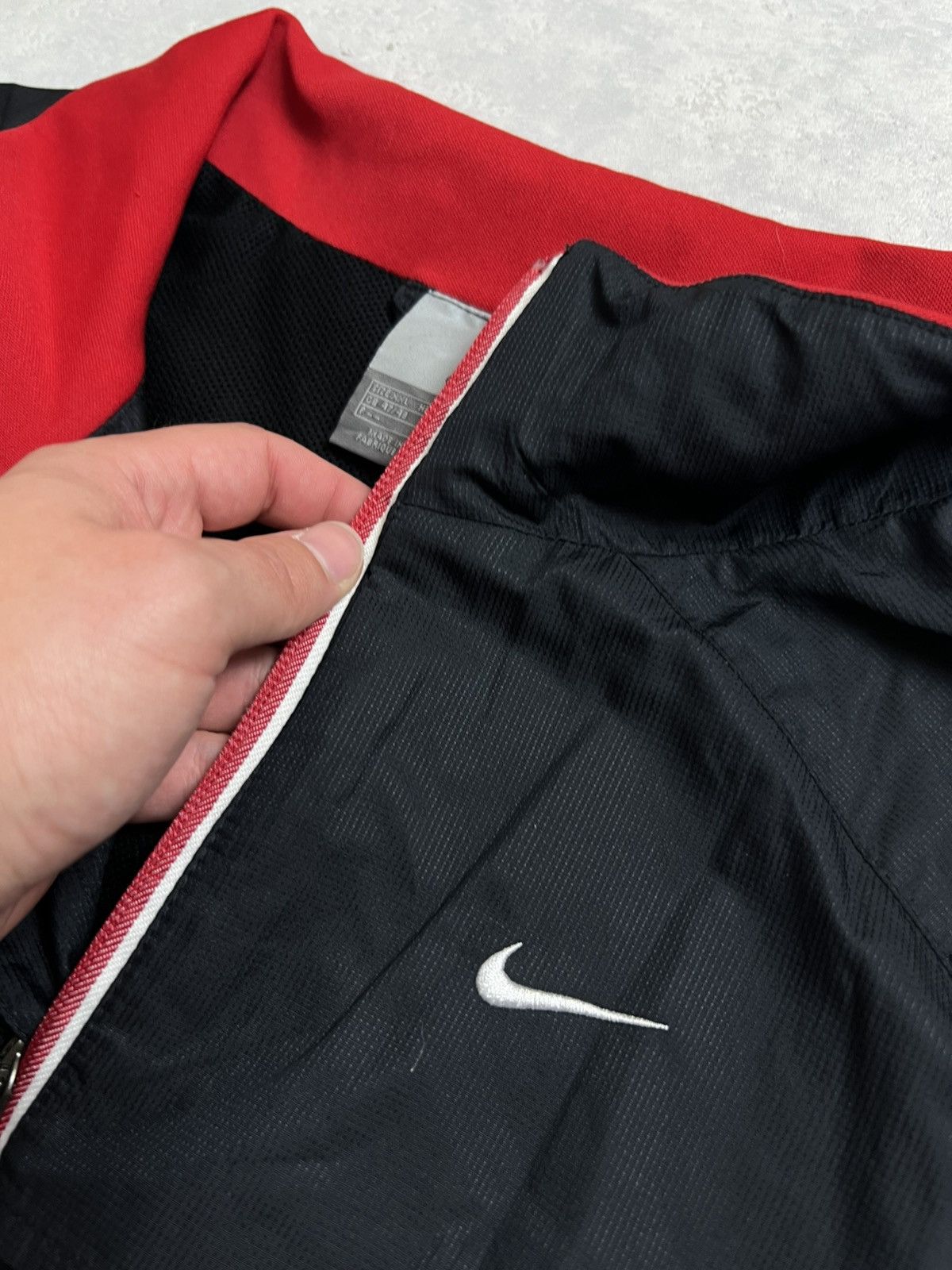 Nike 90s Nike Swoosh Athletic Vintage Y2K Oversized Retro Jacket Size US XXL / EU 58 / 5 - 4 Thumbnail