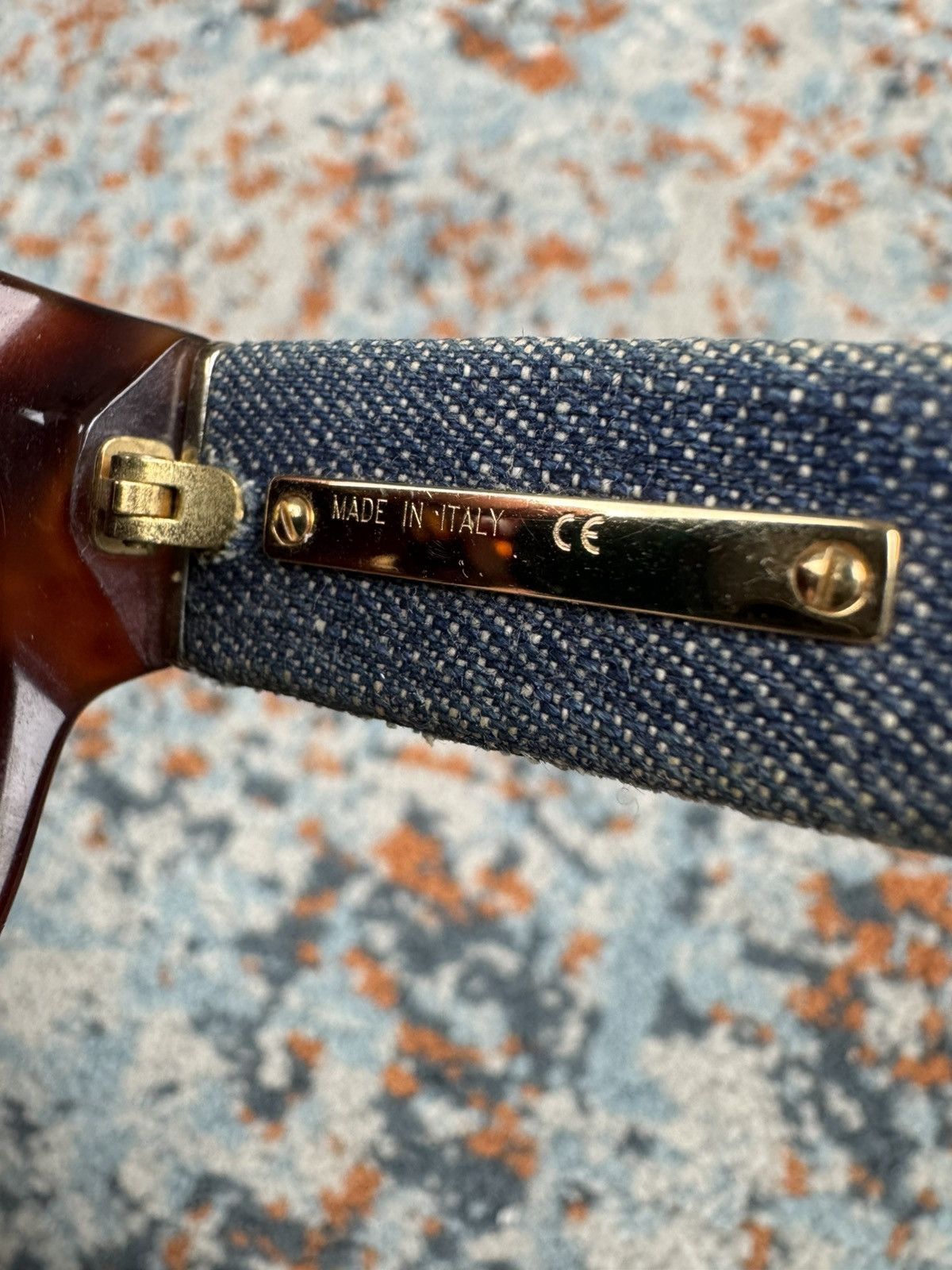 Chanel Rare Vintage 00s Chanel 5162 tortoise denim sunglasses Size ONE SIZE - 8 Thumbnail
