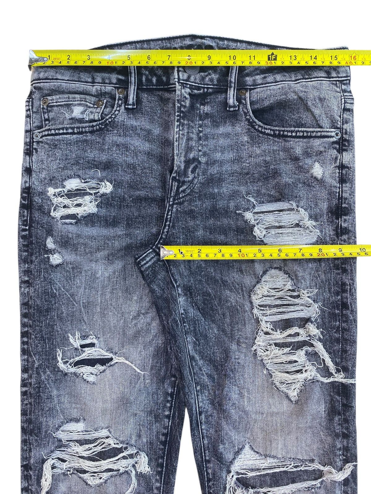 American Eagle Outfitters American Eagle Outfitters Acid Black Wash Jeans Size US 32 / EU 48 - 5 Thumbnail