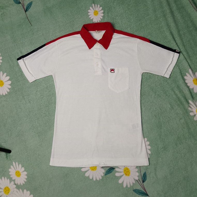 Marlboro × Vintage Rare Vintage 70s Marlboro Andrea De Adamich Polo Shirt Size US M / EU 48-50 / 2 - 1 Thumbnail