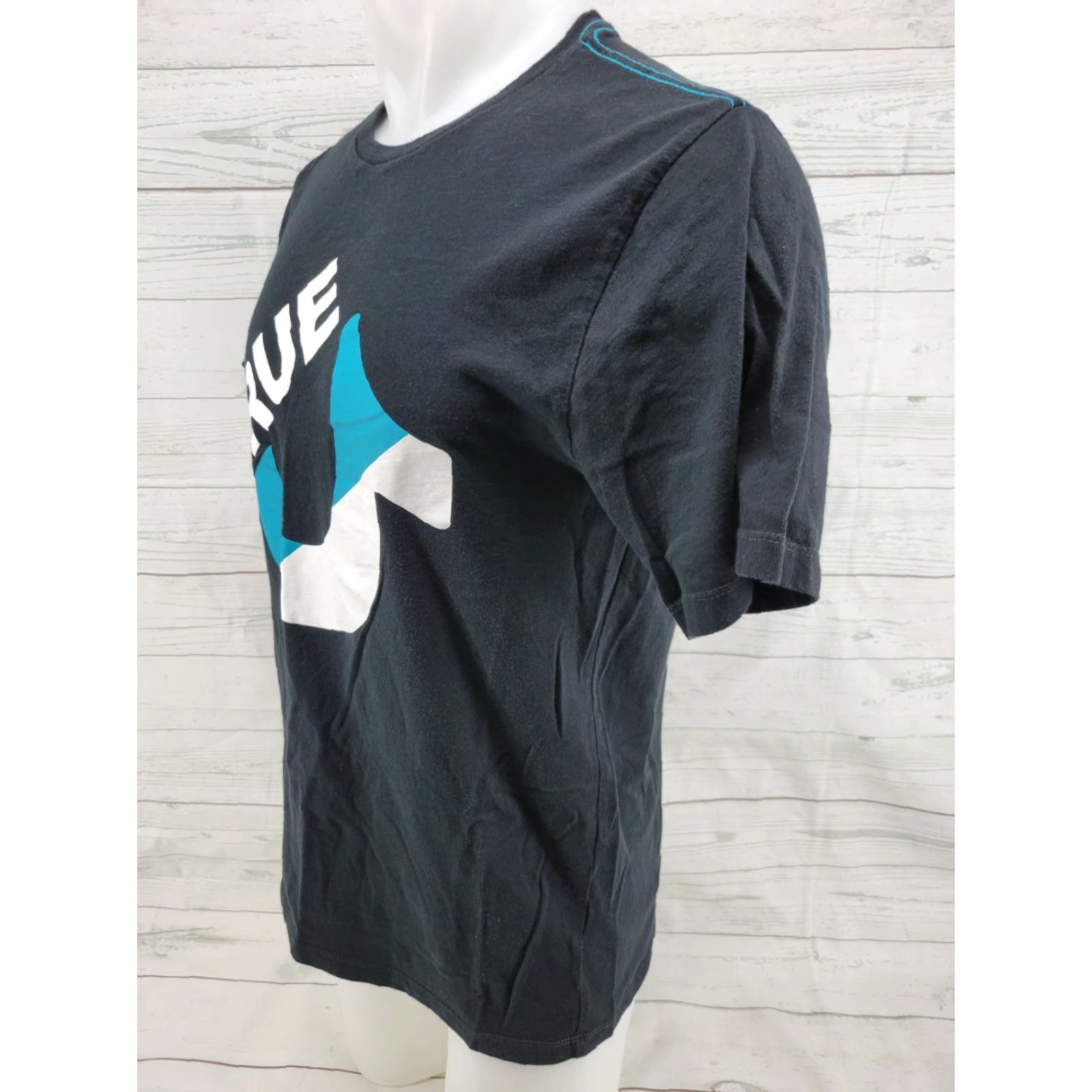 True Religion True Religion Jeans Men's T-Shirt Crew Graphic Logo Black Tee Shirt Sz Medium Shirt Adult Medium Black Graphic Tee Mens Size US M / EU 48-50 / 2 - 3 Thumbnail