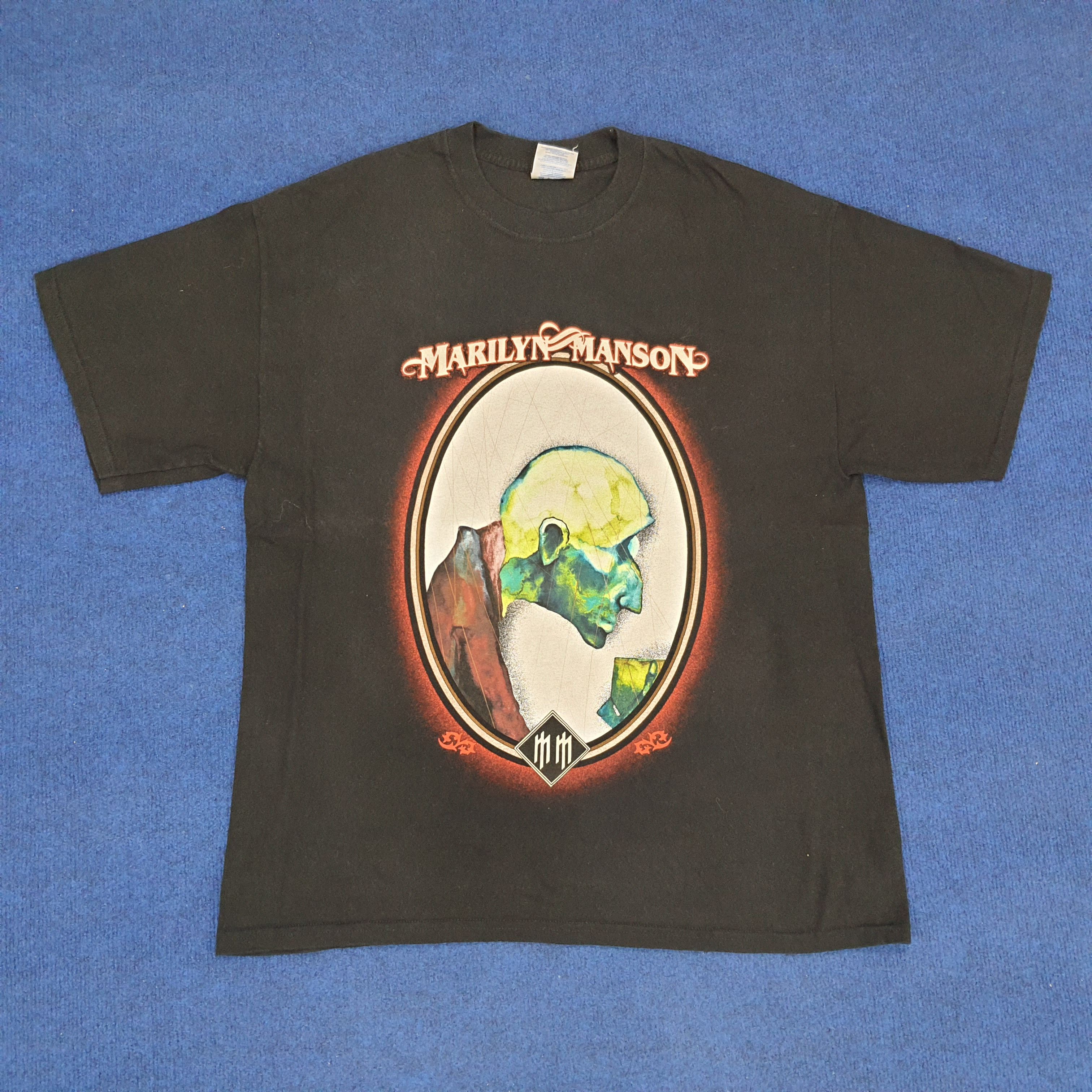 Band Tees × Marilyn Manson × Vintage Vintage Marilyn Manson Golden Age of Grotesque 2003 T-shirt Size US L / EU 52-54 / 3 - 1 Thumbnail