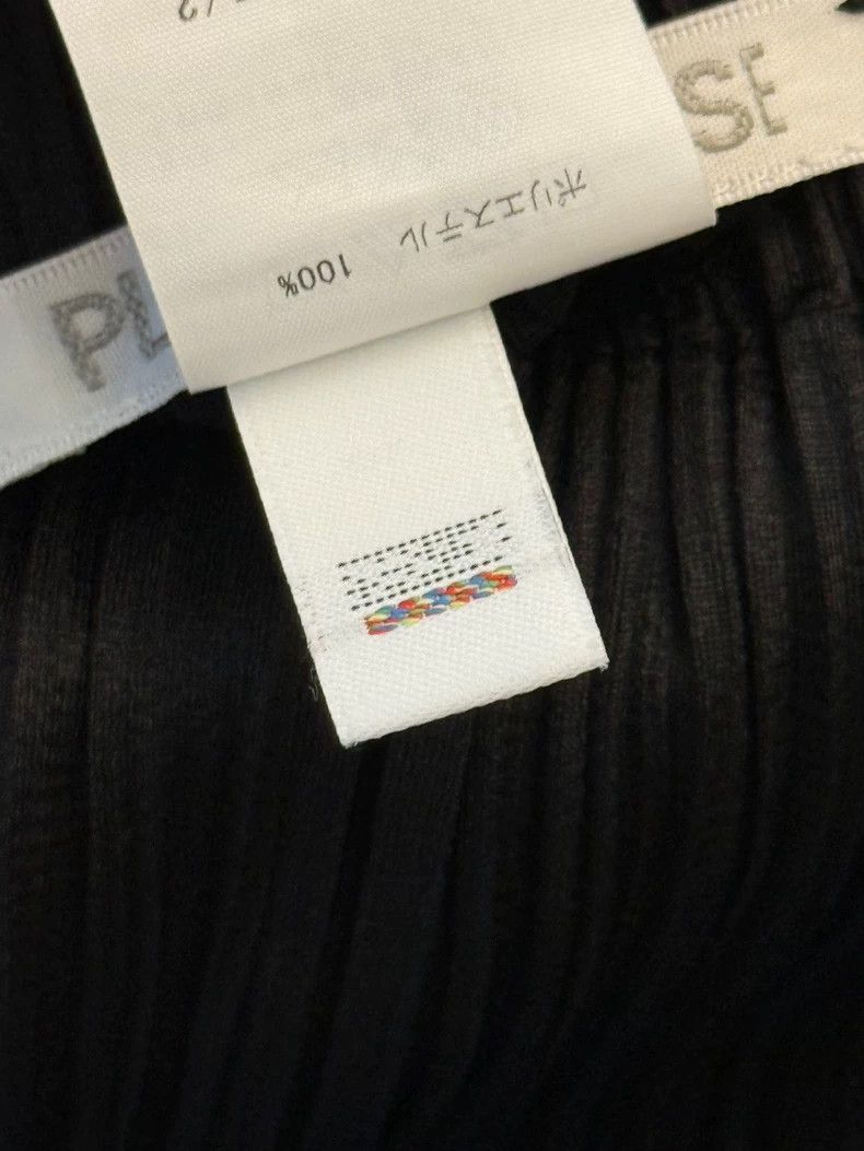 Issey Miyake Issey Miyake size:2 Black pleated trousers Size 31" - 6 Thumbnail