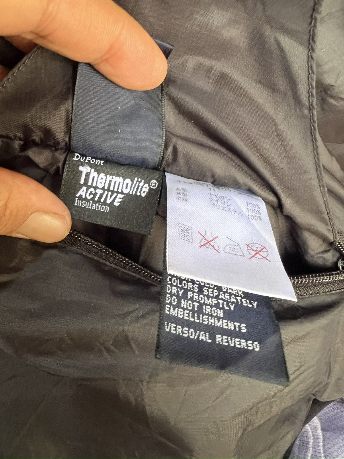 Tommy Hilfiger 🔥Reversible Tommy Hilfiger Zipper Jacket Size US L / EU 52-54 / 3 - 16 Thumbnail