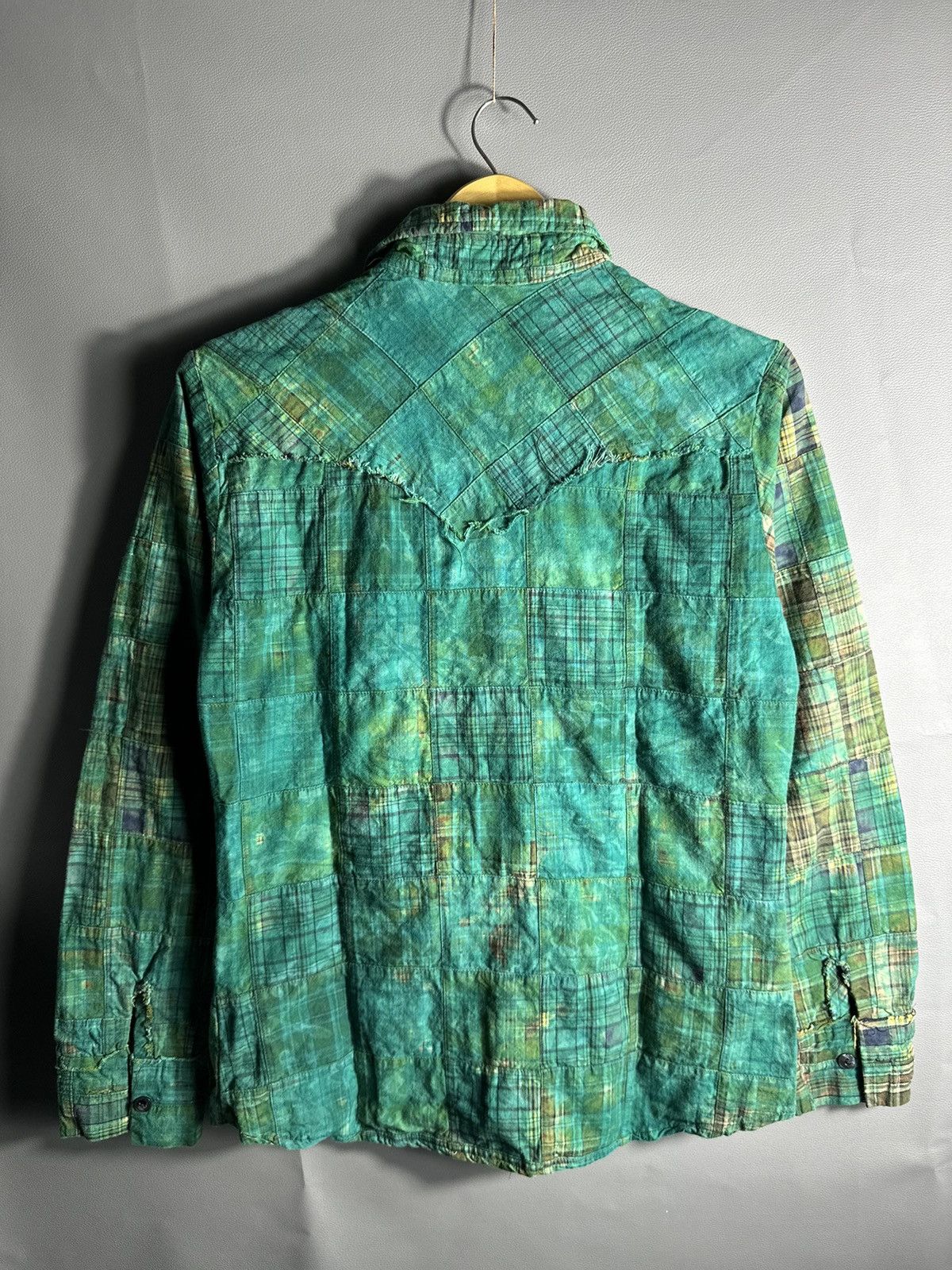 A.P.C. 90s DISTRESSED A.P.C ABSTRACT LONG SHIRT IFSIX PUNK STYLE Size US M / EU 48-50 / 2 - 2 Thumbnail