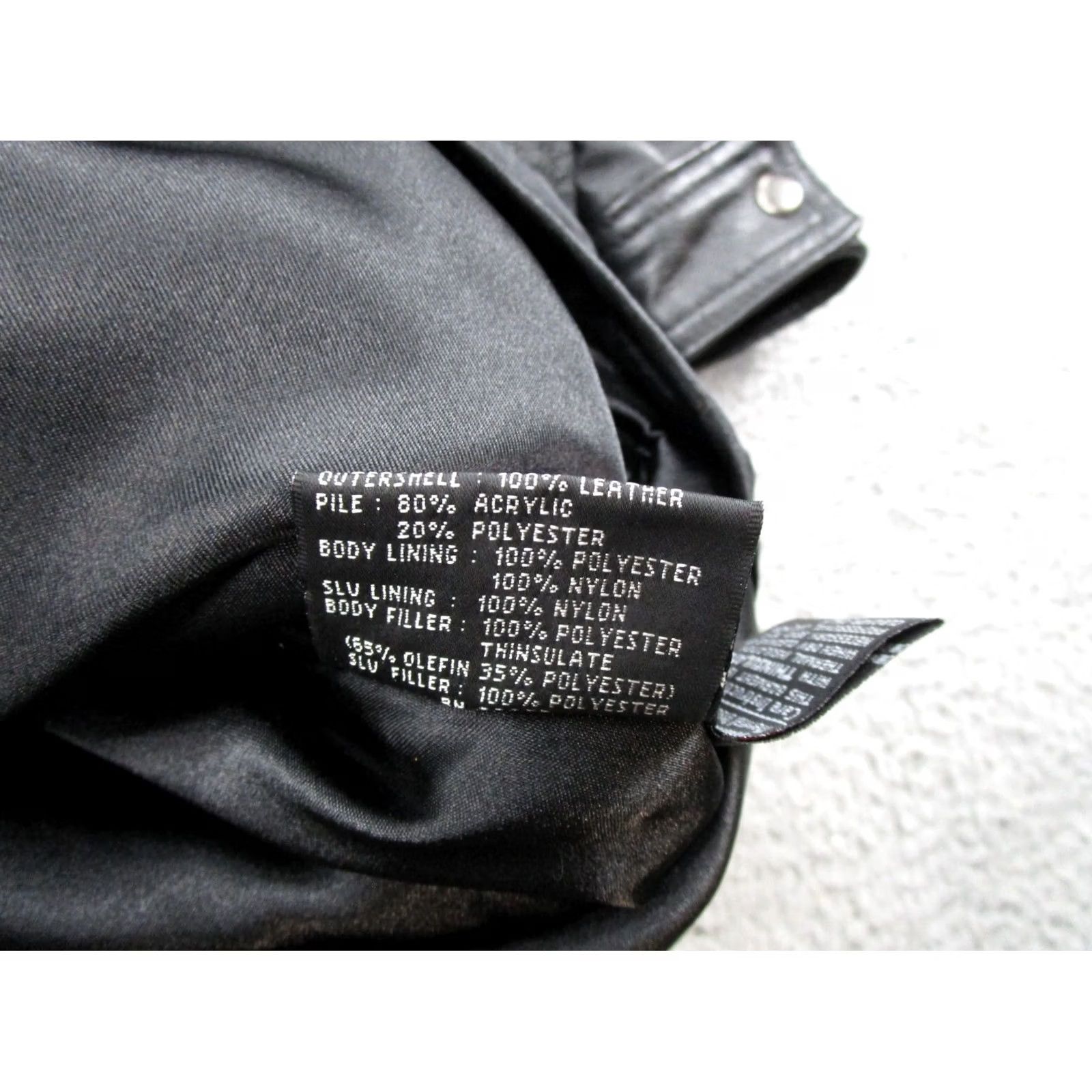 Wilson Wilson Leather Jacket Black Collared Belted Thinsulate Lined Women's XL Jacket Women XL Black Wilson Leather Belted Collared Thinsulate Lined Jacket Size XL / US 12-14 / IT 48-50 - 4 Thumbnail