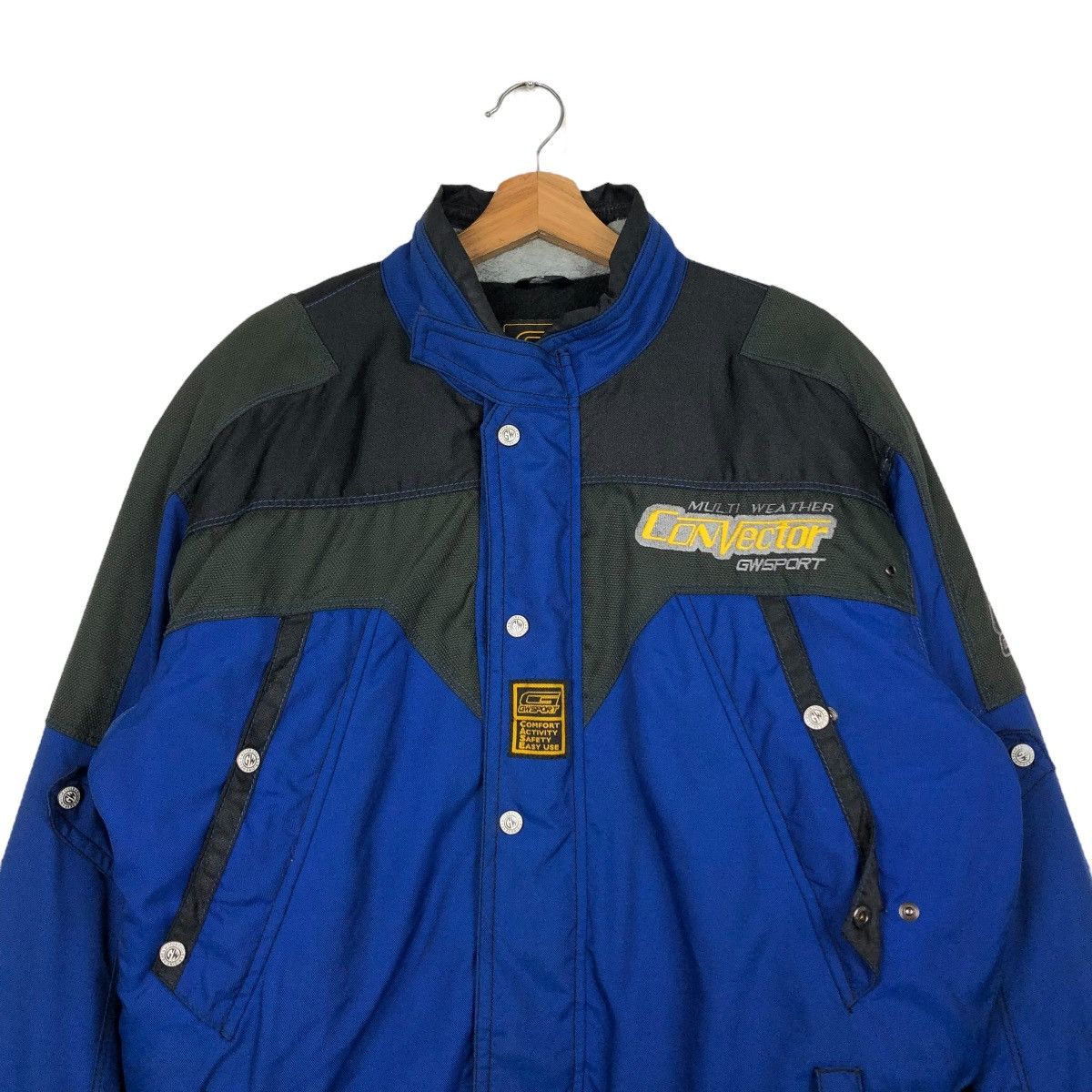 Japanese Brand × Kadoya 🔥VINTAGE BIKER JACKET RACING MOTORCYCLE GW SPORT GOLDWIN Size US M / EU 48-50 / 2 - 5 Thumbnail