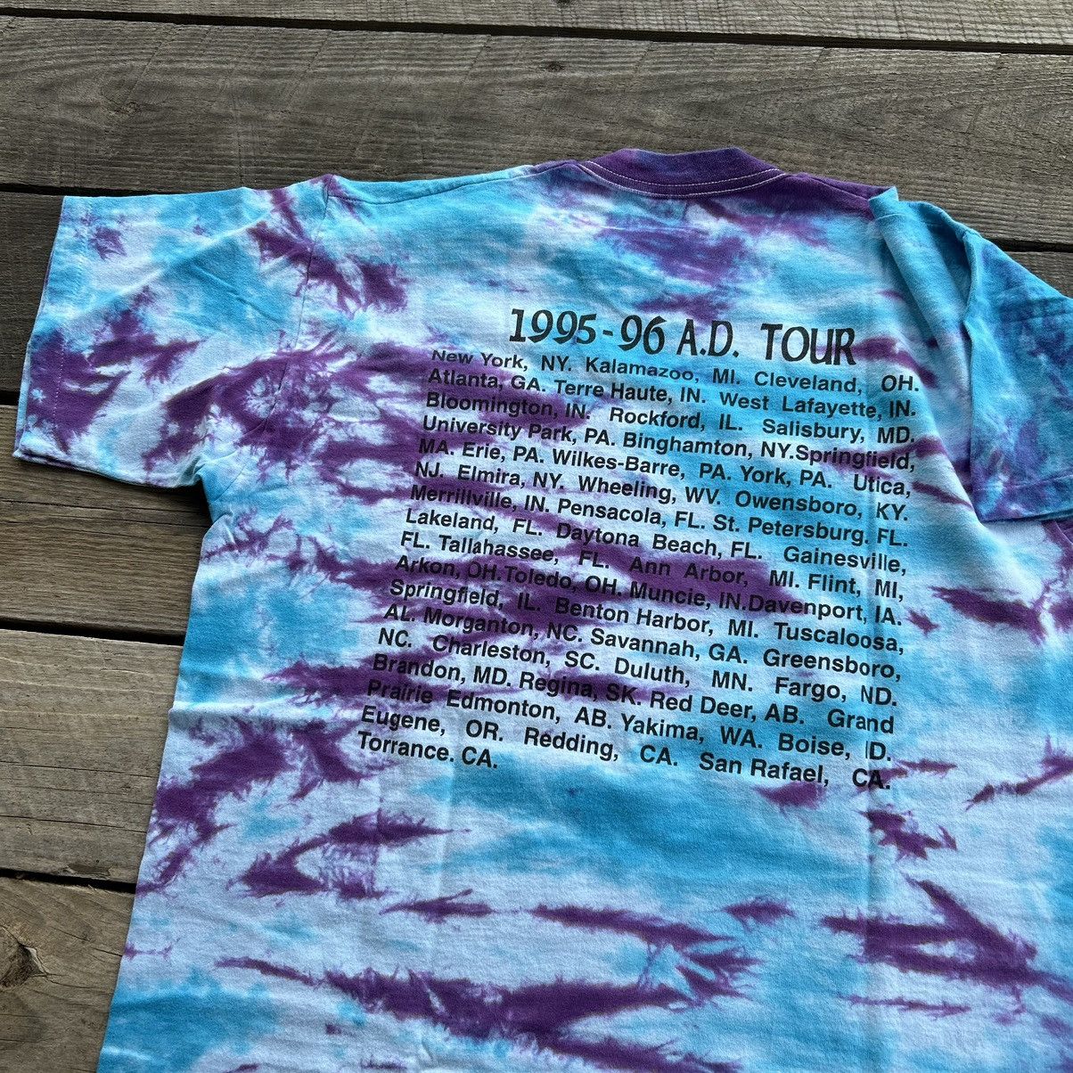 Vintage Vintage 1995/96 Jesus Christian AD Tour Tie Dye T Shirt Size US XL / EU 56 / 4 - 3 Thumbnail
