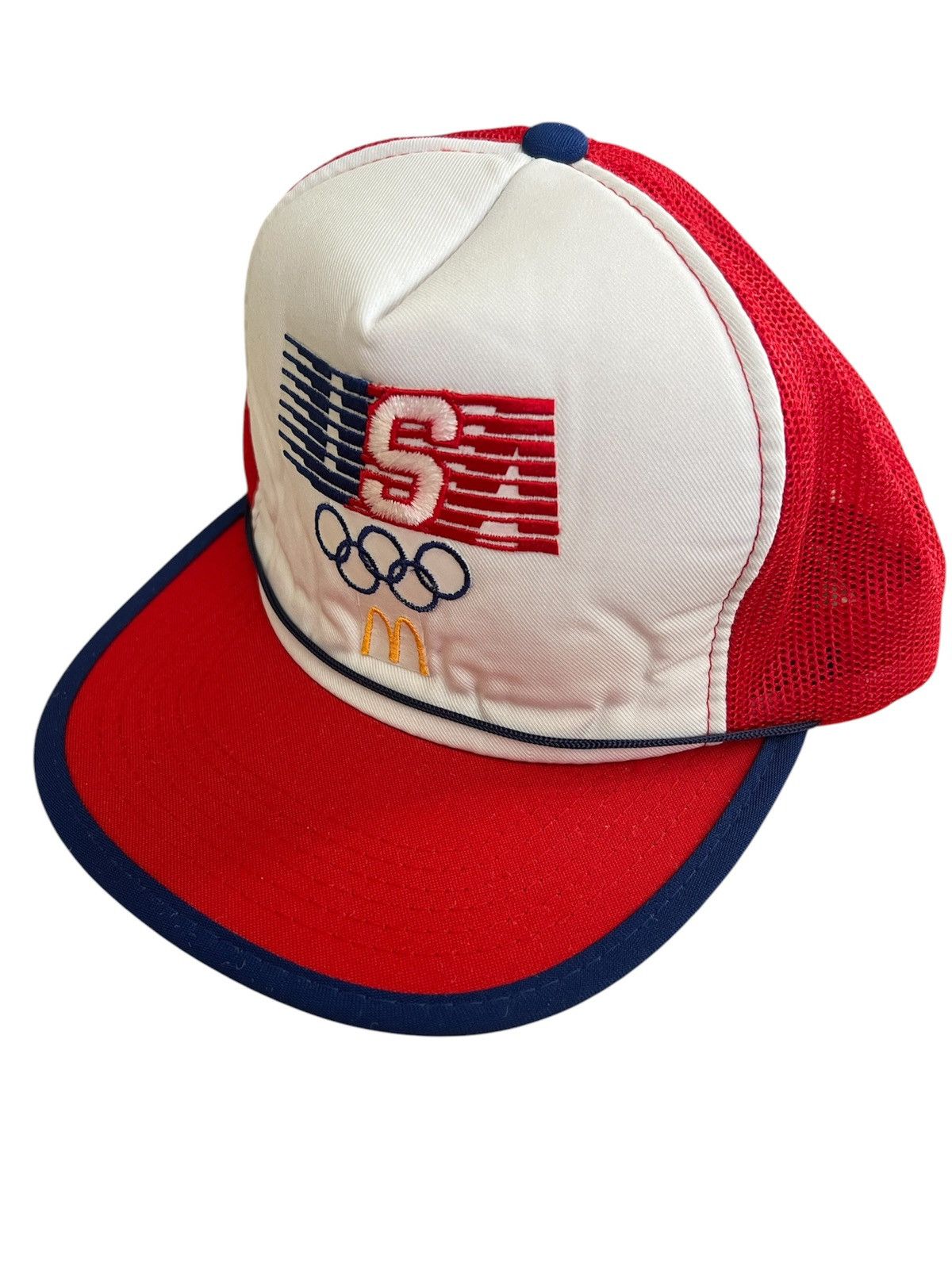 Vintage Olympic 1984 McDonald’s trucker Size ONE SIZE - 1 Thumbnail