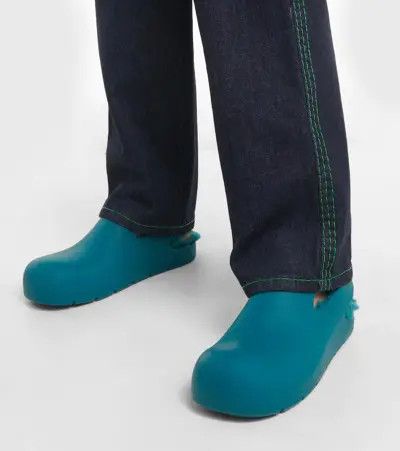 Bottega Veneta o1n1vont1224 Puddle Mules in Blue Size US 8 / IT 38 - 5 Thumbnail