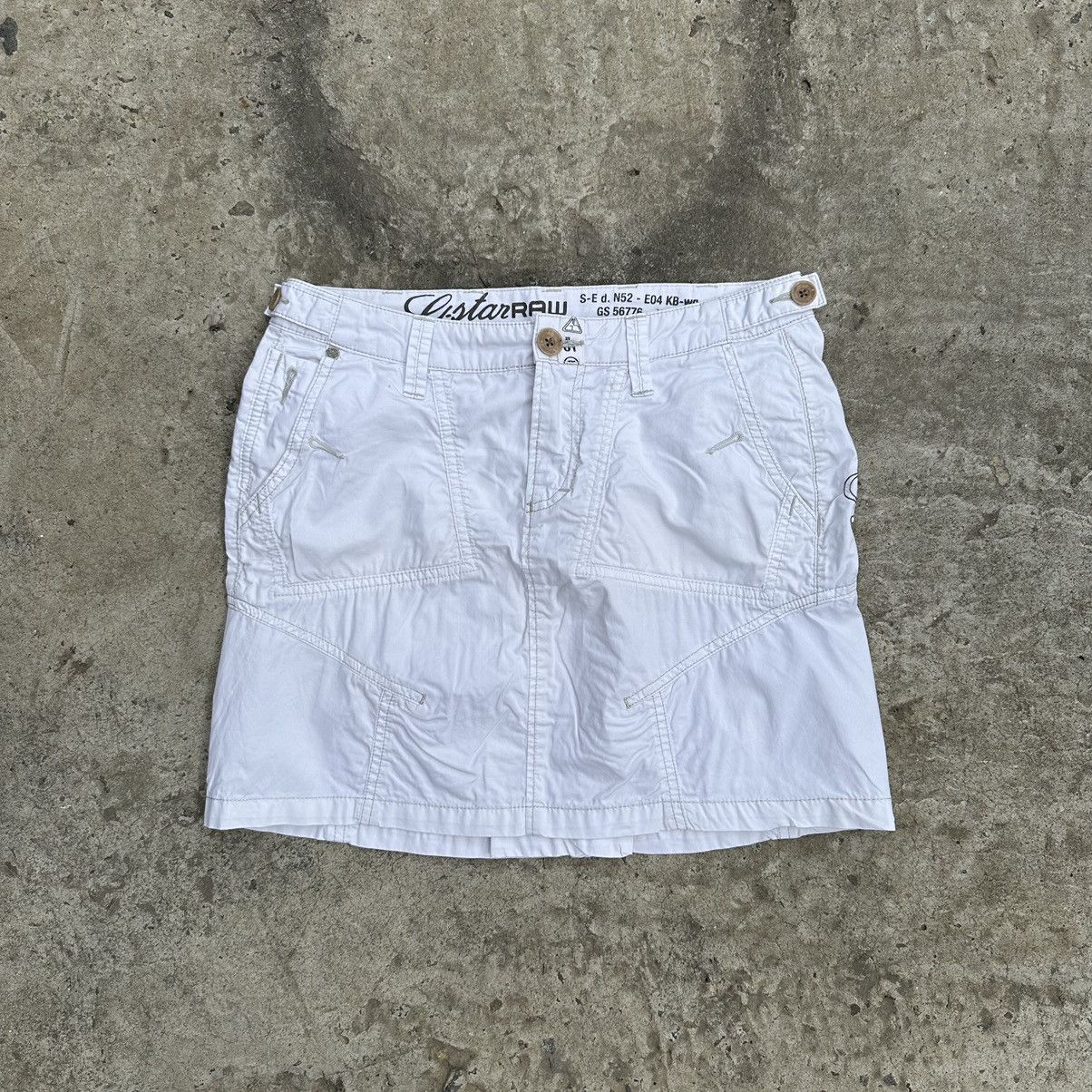 G-Star Vintage G star Raw Midi Skirt Y2K Multi pocket Grunge 00s Size 27" / US 4 / IT 40 - 2 Thumbnail