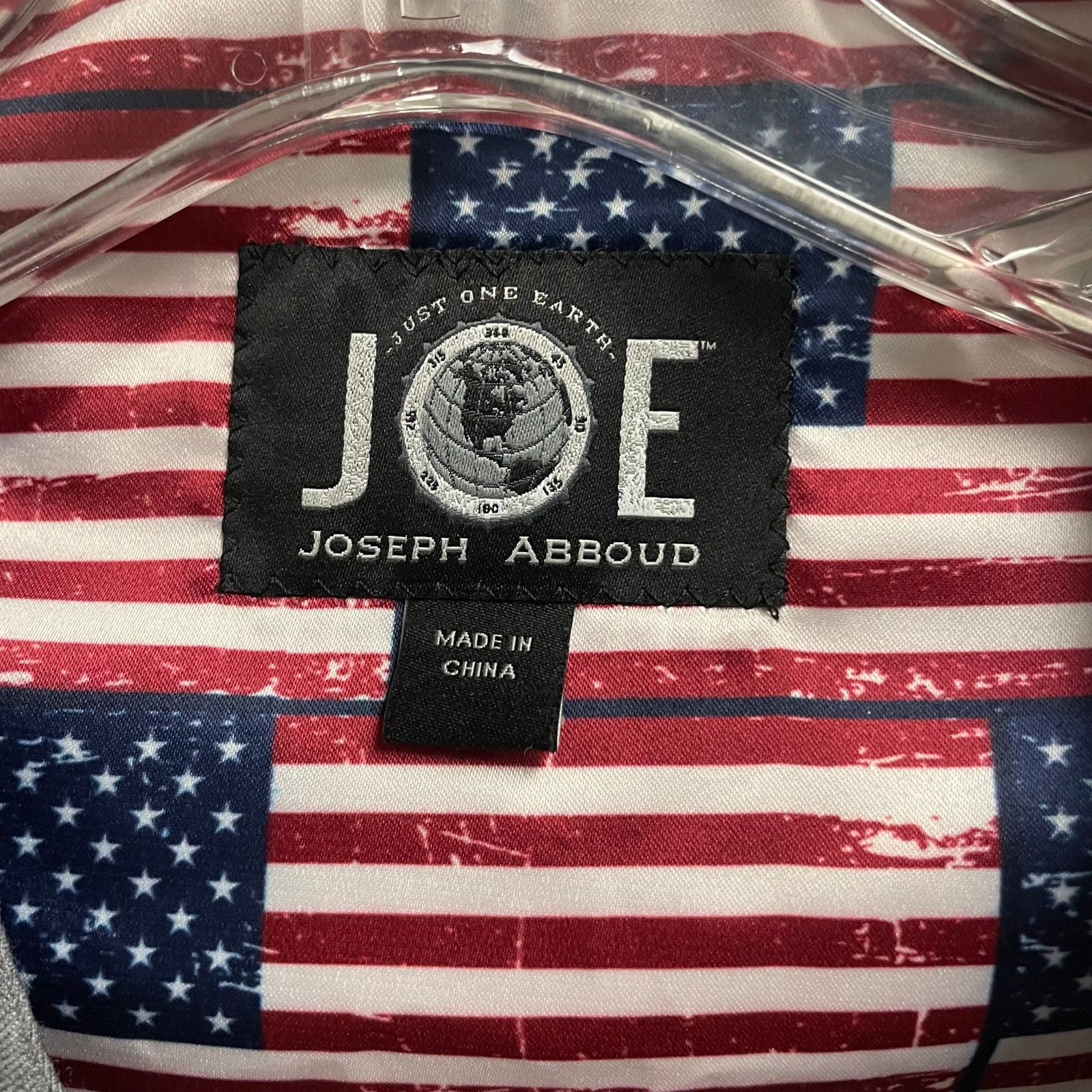 Joseph Abboud Joe Joseph Abboud Wool Vest American Flag Gray 34 Small Size 34S - 4 Thumbnail