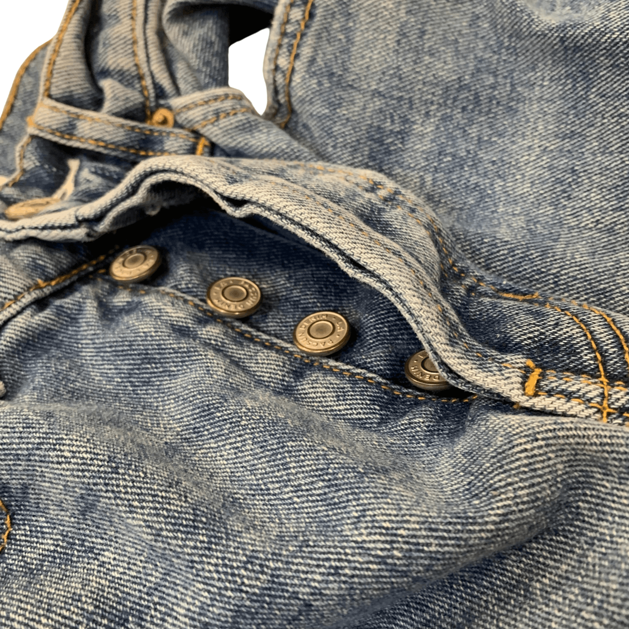Pacsun Pacsun Super Distressed Baggy Jeans | 24" Size 24" / US 00 / IT 34 - 3 Thumbnail