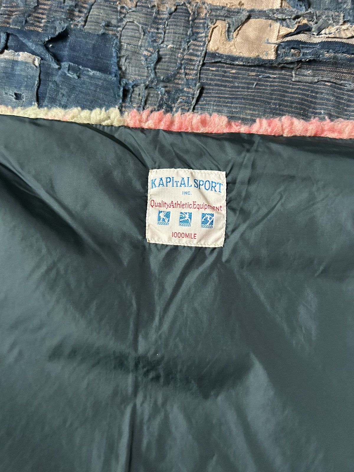 Kapital × Kapital Kountry kapital rug (origami poncho) Size ONE SIZE - 4 Thumbnail