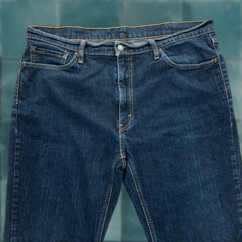 Levi's Levi's 541 Jeans Mens 40x30 Athletic Fit Tapered Leg Denim Pants Blue Stretch Cotton Spandex Size US 40 / EU 56 - 1 Thumbnail