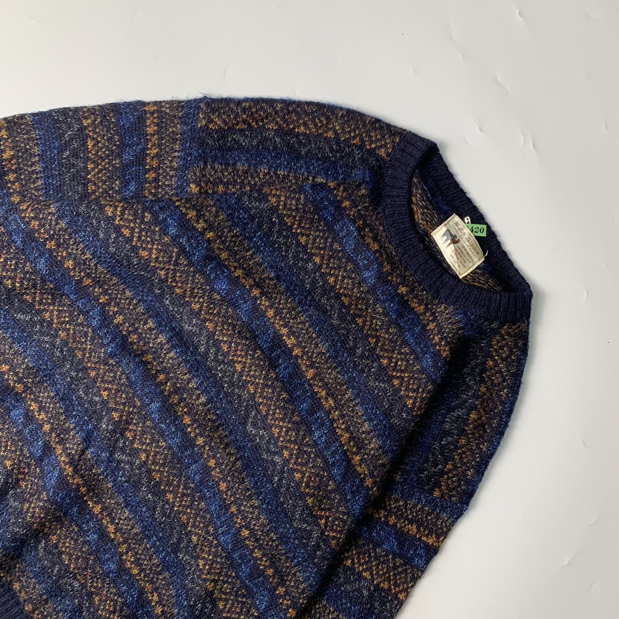 Coogi × Handmade ❌SOLD OUT❌ Vintage baby alpaca knitted grandpa jumper Size US L / EU 52-54 / 3 - 3 Thumbnail
