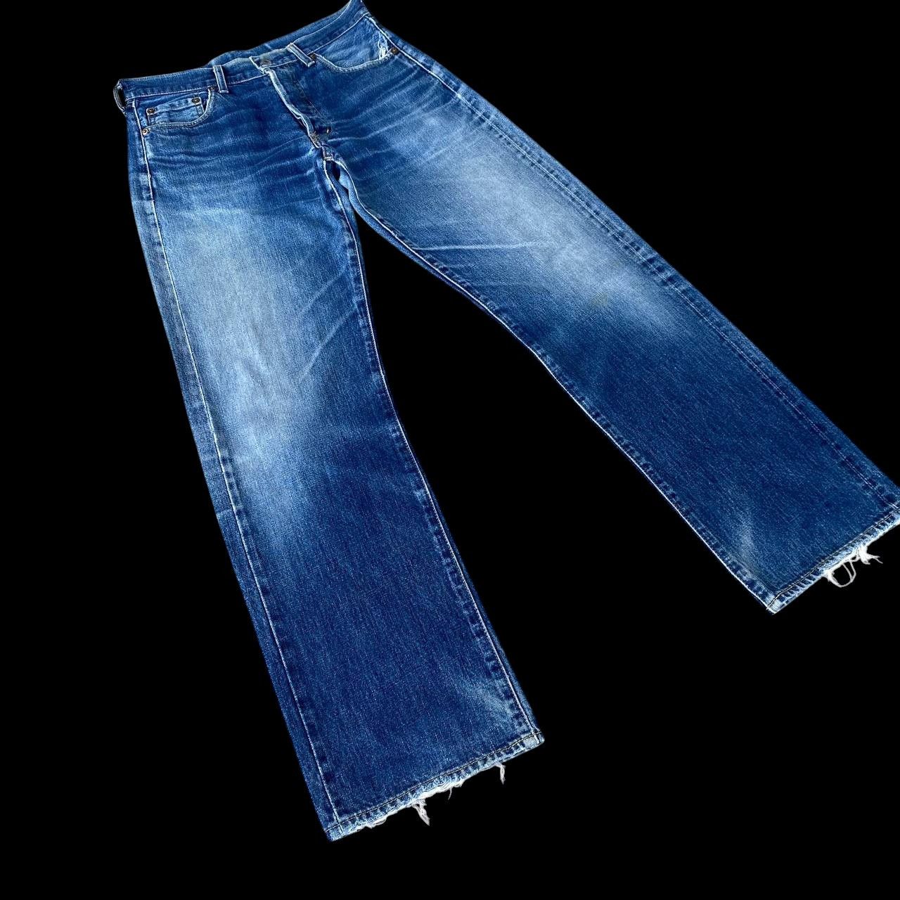 Levi's Vintage Clothing Vintage Levi’s 503BXX 90's Selvedge Denim Big E Repro 1950s Size US 29 - 4 Thumbnail