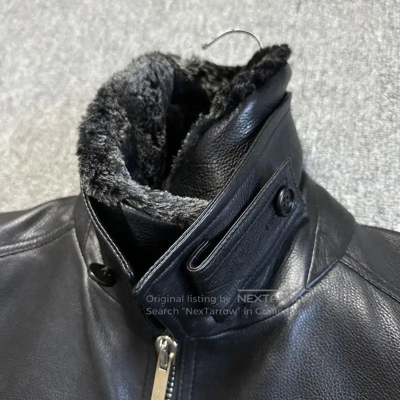 Dior Dior Black Leather Mid-Length Coat for Men . Size US L / EU 52-54 / 3 - 4 Thumbnail