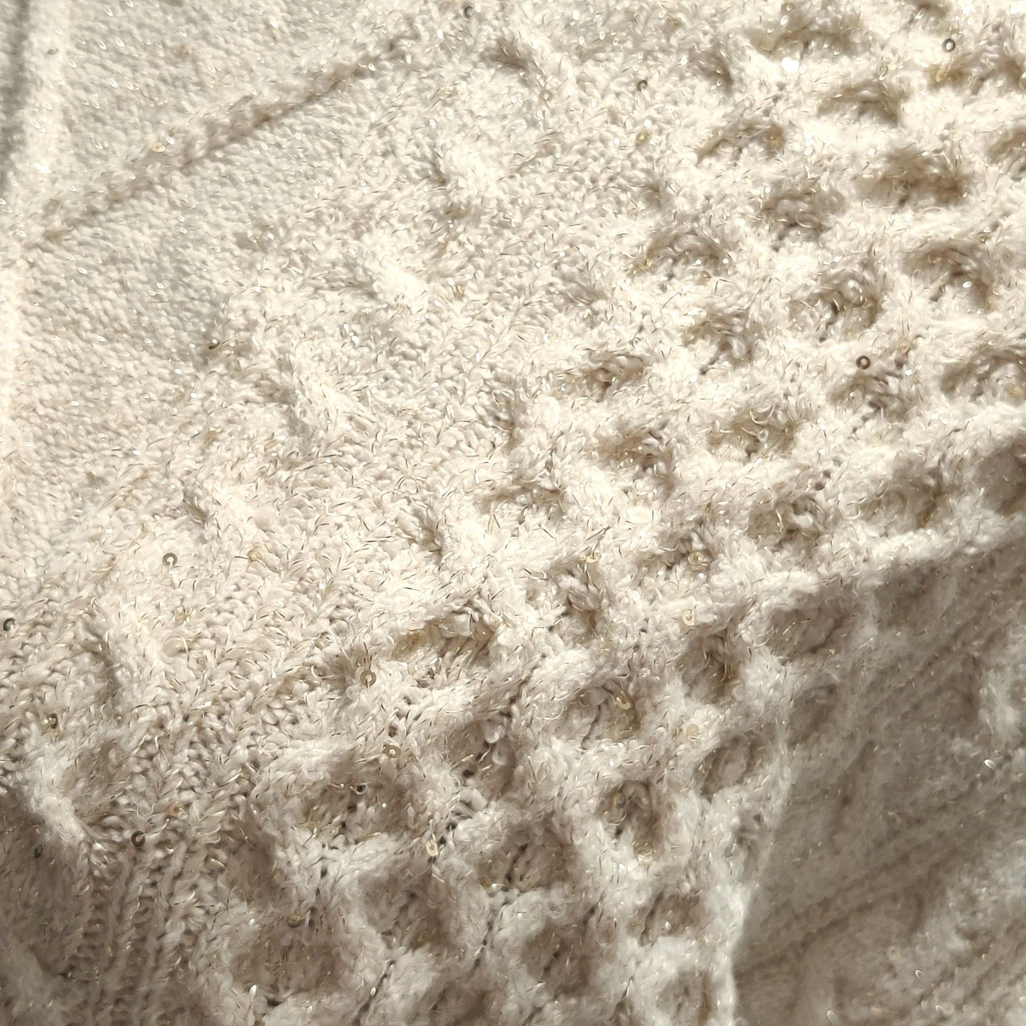 Other Sofia Jeans M Cream Cable Knit Cold Shoulder Turtleneck Swea Size M / US 6-8 / IT 42-44 - 11 Thumbnail