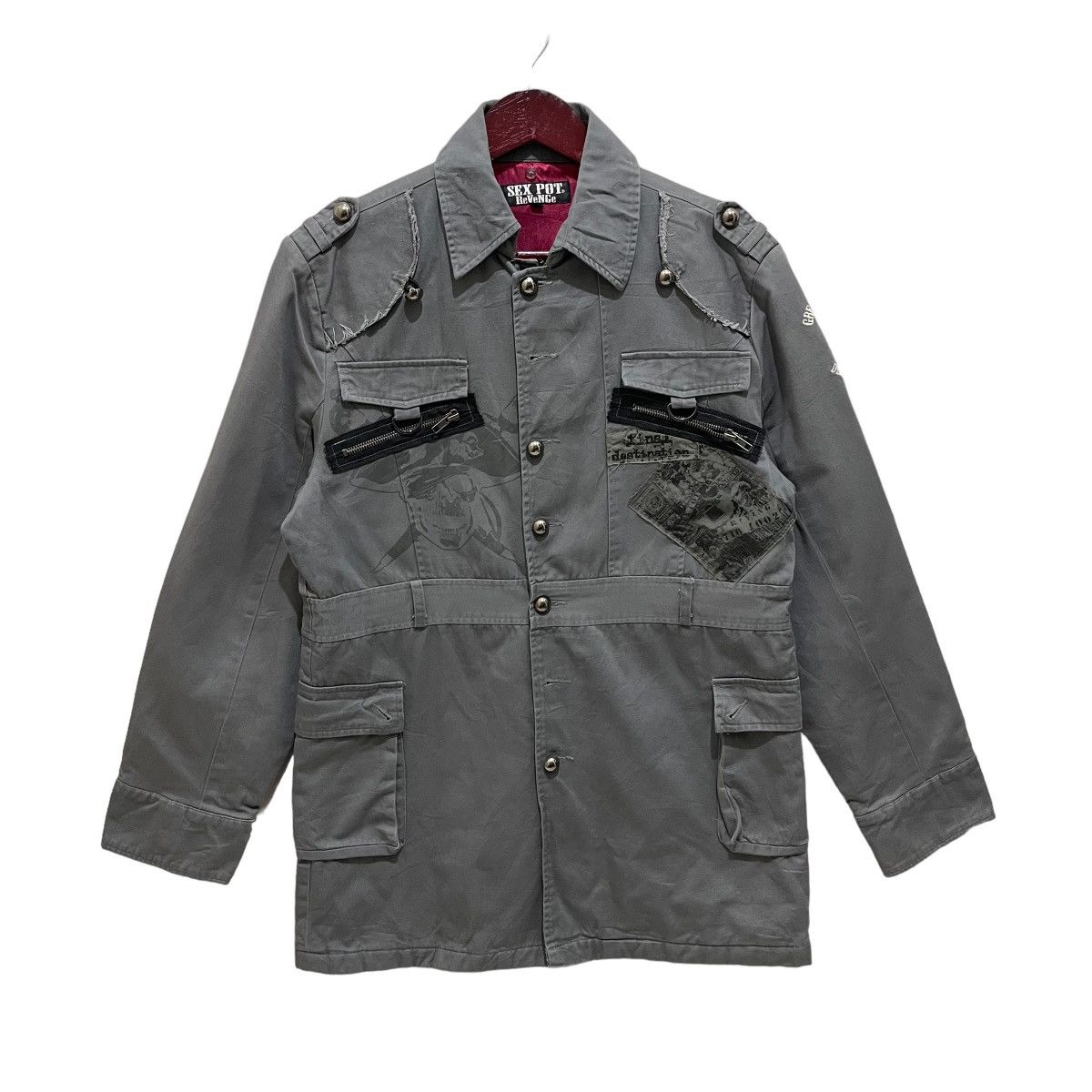 14th Addiction × Japanese Brand × Seditionaries Sex Pot Revenge Skull Seditionaries Punk Jacket Size US M / EU 48-50 / 2 - 1 Thumbnail