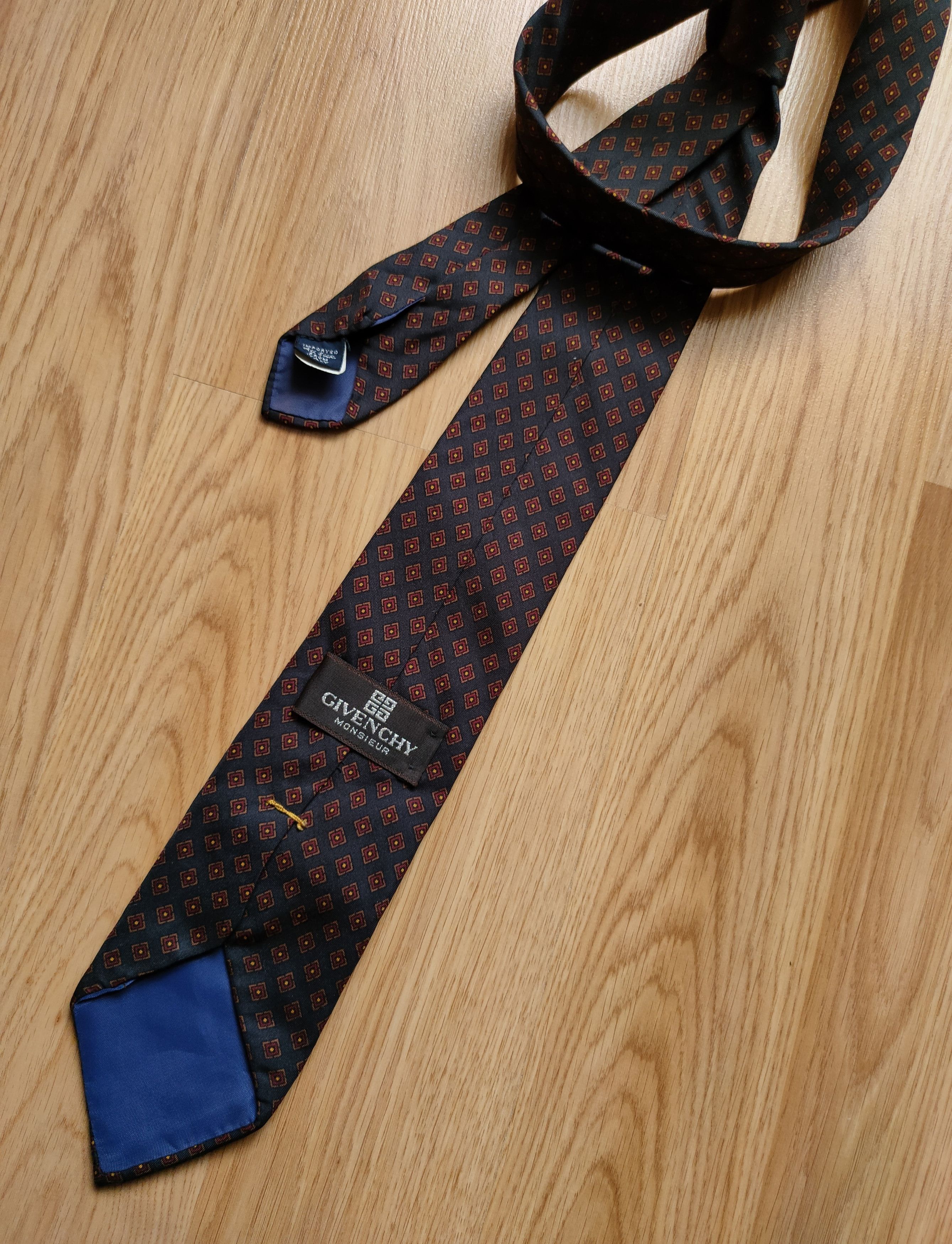 Givenchy Givenchy tie givenchy monsieur vintage tie silk Italy Size ONE SIZE - 1 Thumbnail