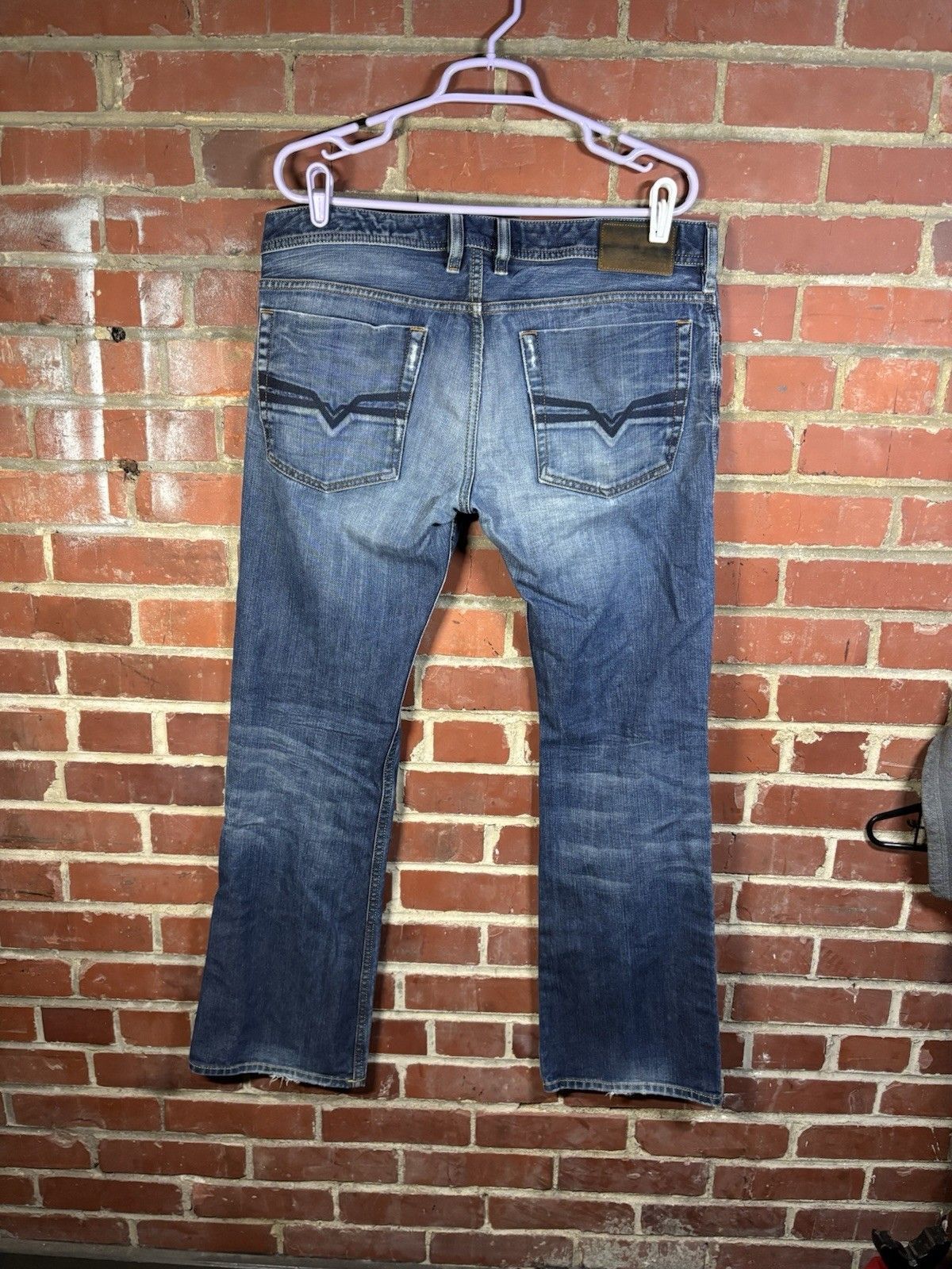 Diesel Jeans Zatiny Straight 008Y3 Sz 34/32, Real 37/32