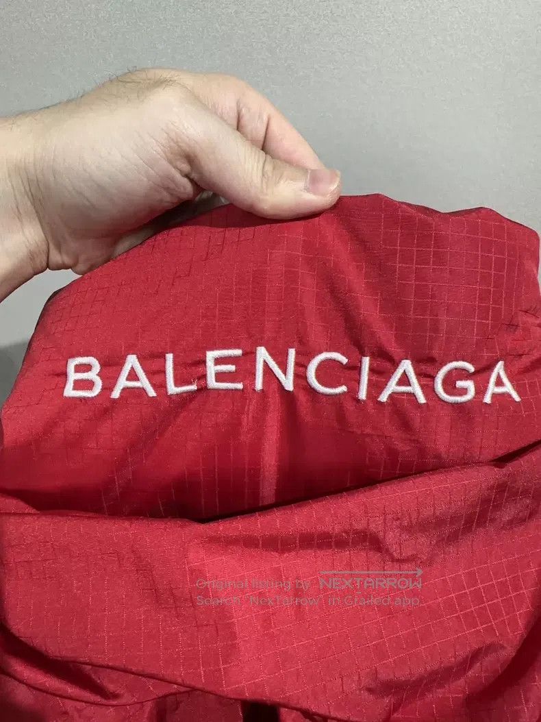 Balenciaga Balenciaga Embroidered Collar Puffer Jacket Size XXS / US 00 / IT 34 - 3 Thumbnail