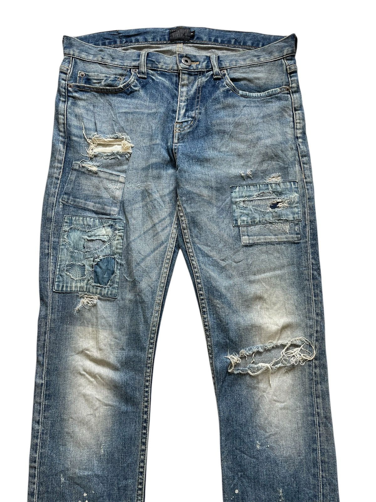 JACKROSE Vintage Jackrose Distressed Inspired Amiri Jeans Size US 32 / EU 48 - 3 Thumbnail