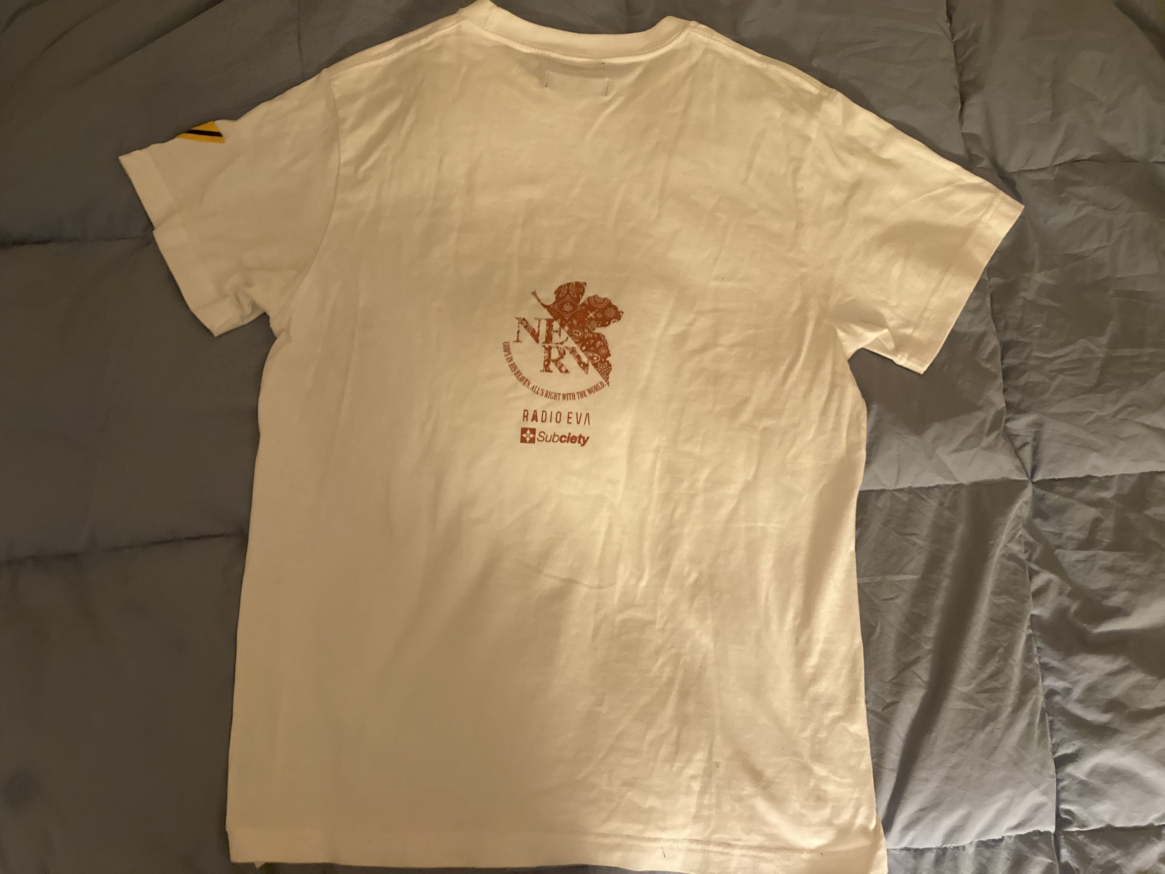 Anime Evangelion Subciety Radio Eva Asuka T-shirt Size US M / EU 48-50 / 2 - 3 Thumbnail