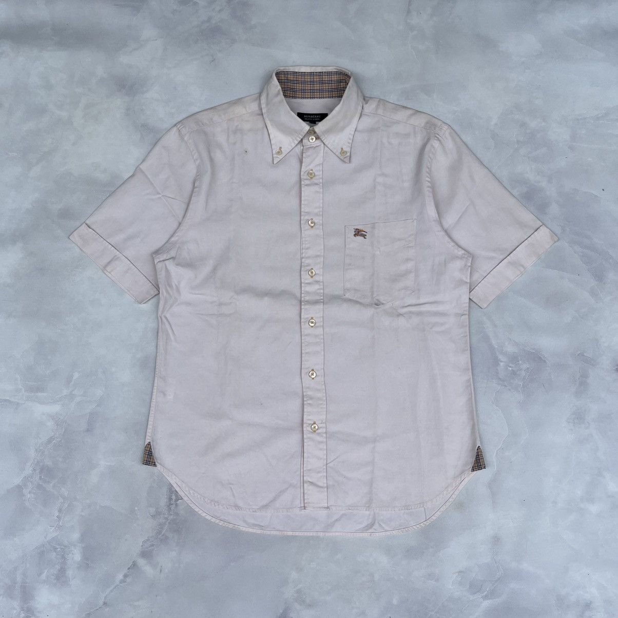 Burberry Burberry Black Label Pocket Logo Shirt Size US M / EU 48-50 / 2 - 1 Thumbnail