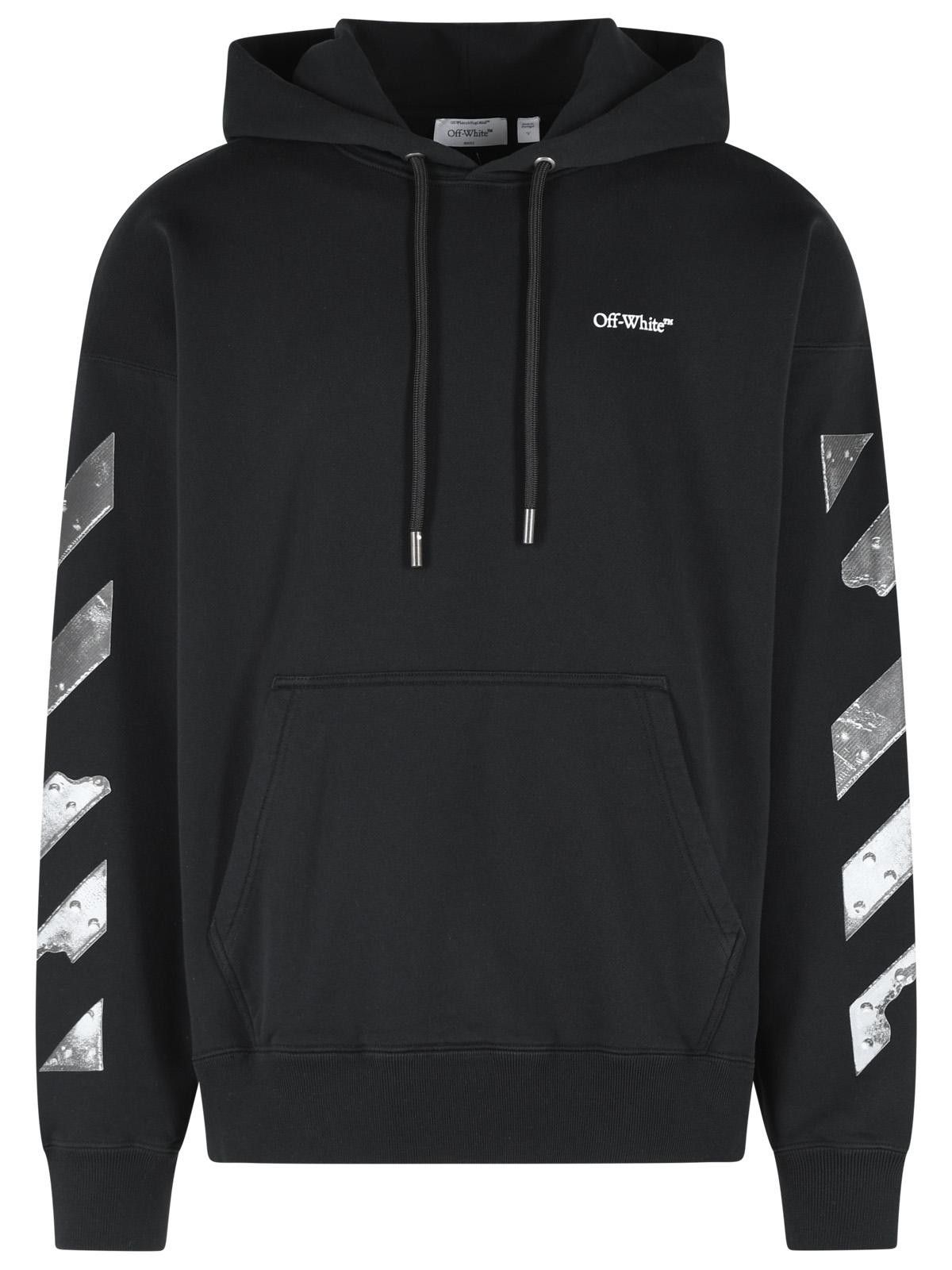 Off-White OFF-WHITE 'Metal Arrow' Black Cotton Sweatshirt Size US M / EU 48-50 / 2 - 1 Thumbnail