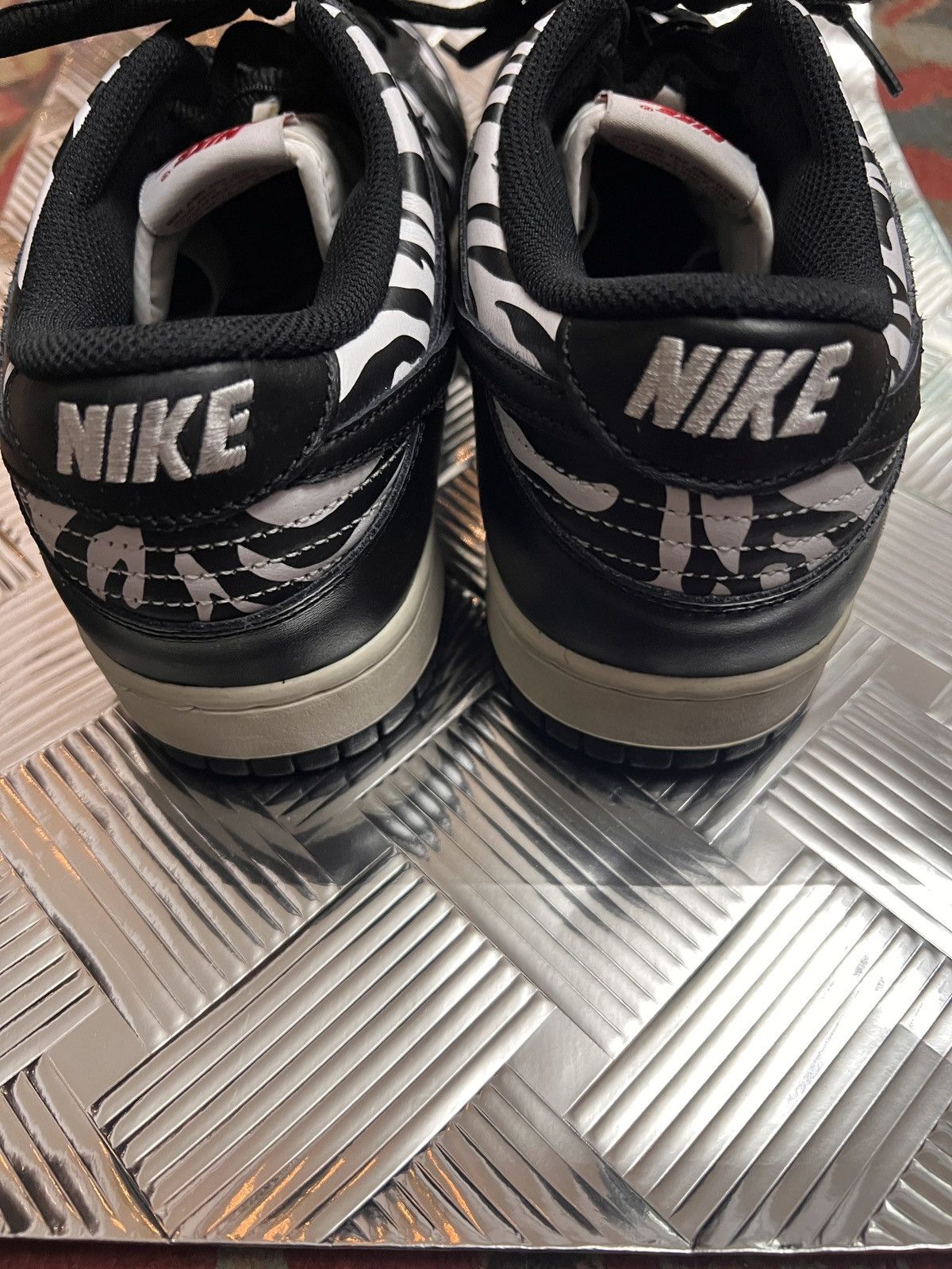 Nike SB Quartersnacks Nike SB Dunk Low 'Little Debbie's Zebra Cakes' Size US 11 / EU 44 - 11 Thumbnail