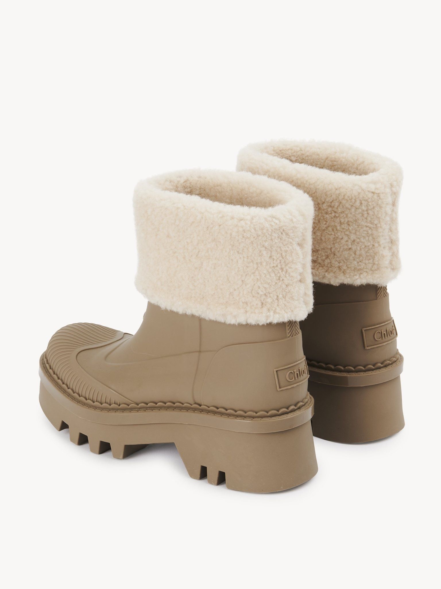Chloe o1loc1c0425 CHC24 Raina Beach Boots in Brown Size US 9 / IT 39 - 4 Thumbnail