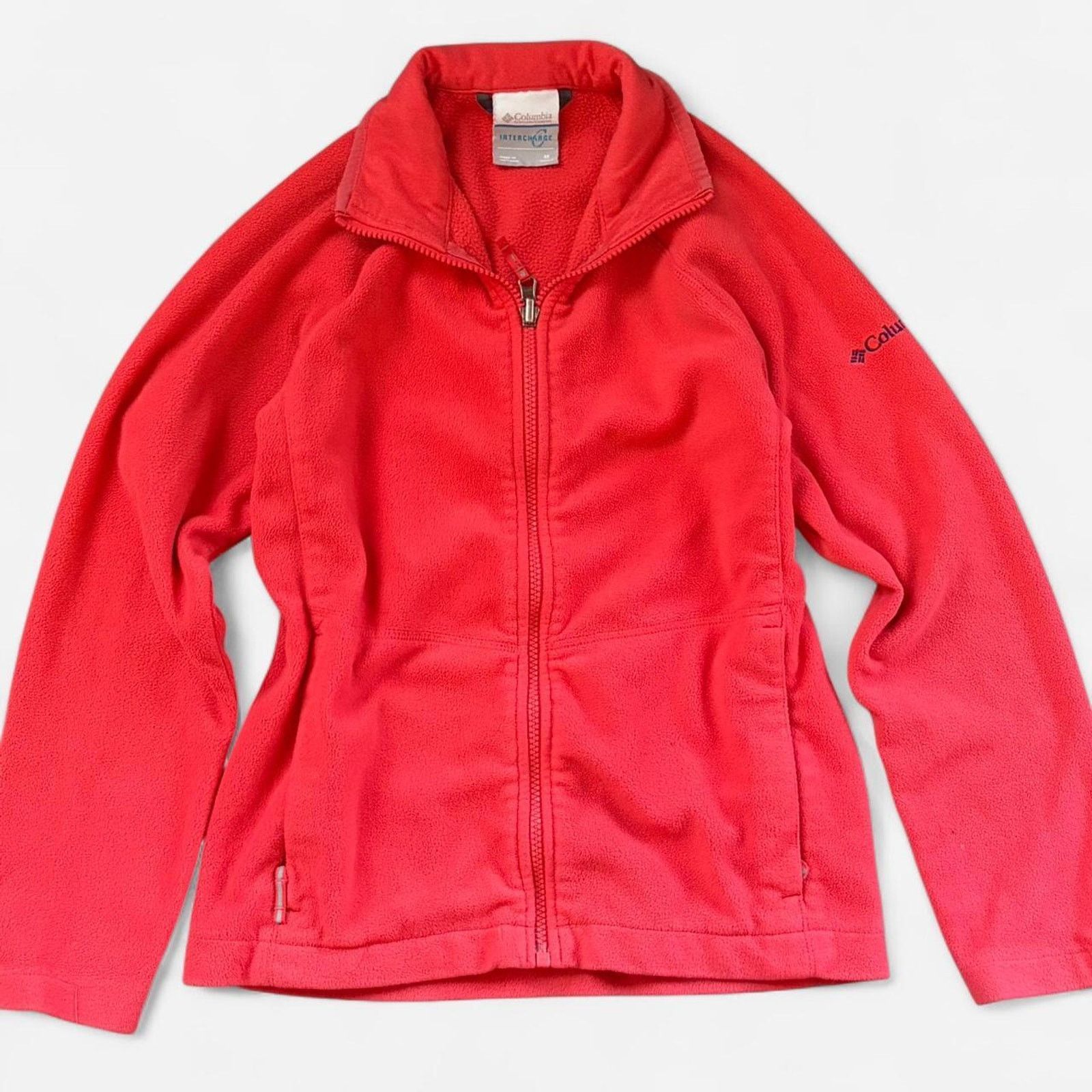 Columbia Orange/red Columbia fleece zip up Size M / US 6-8 / IT 42-44 - 1 Thumbnail