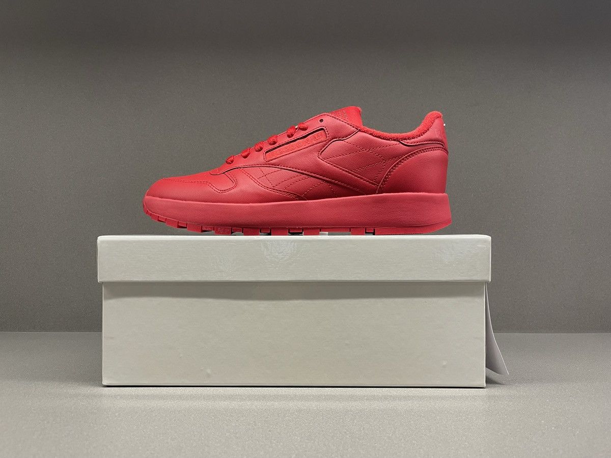 Maison Margiela × Reebok Reebok Classic Leather Tabi Maison Margiela Vector Red Size US 9 / EU 42 - 2 Thumbnail