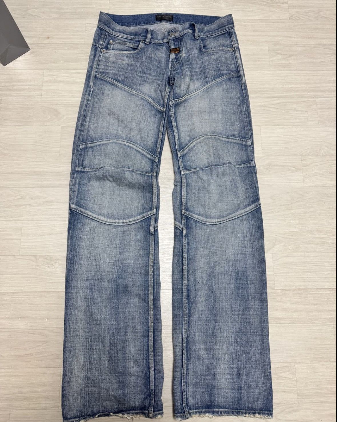 Balenciaga Low Waist Denim Jeans