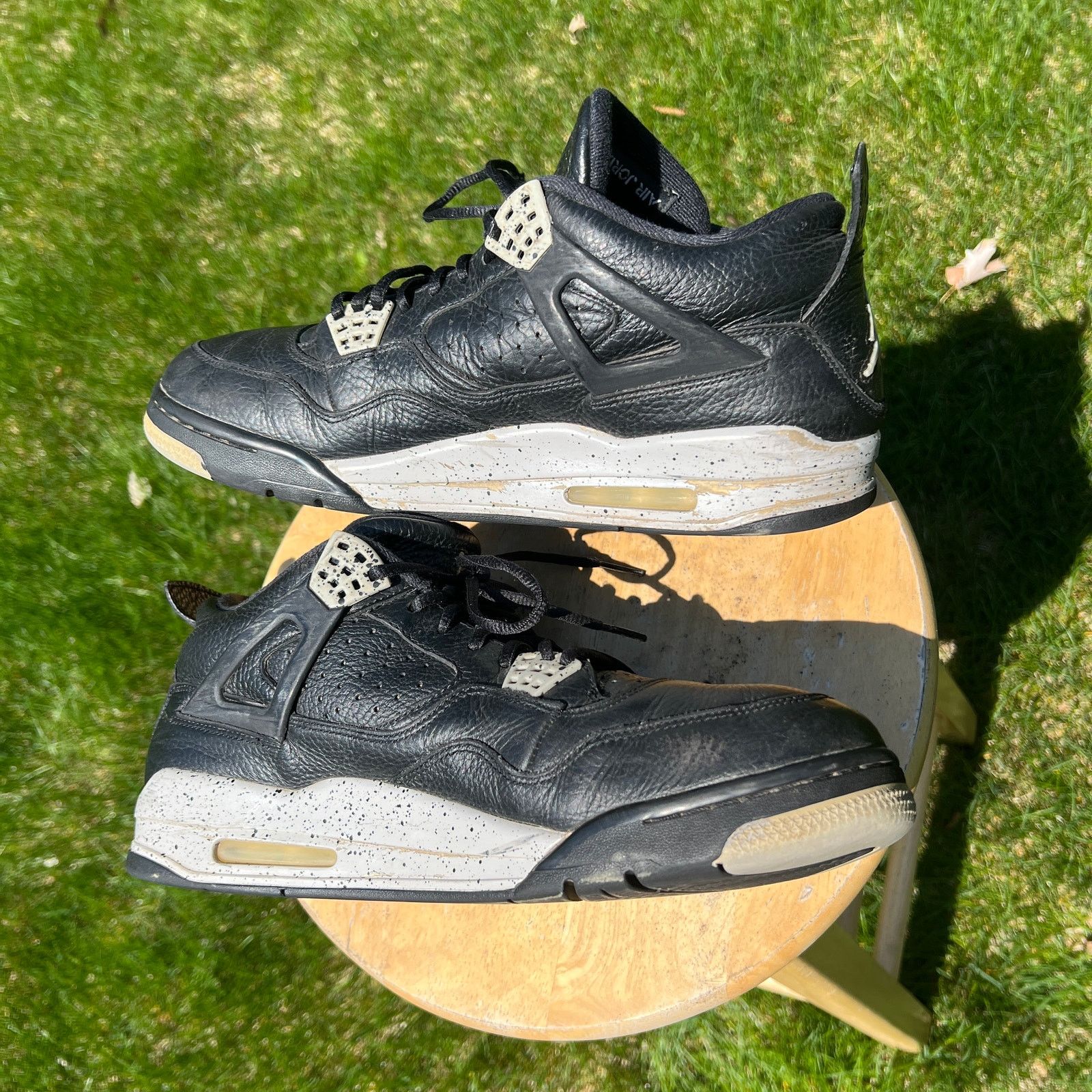 Jordan Brand × Nike Nike Air Jordan 4 Retro LS Oreo 2015 Men's Shoes - Size 12 Size US 12 / EU 45 - 3 Thumbnail
