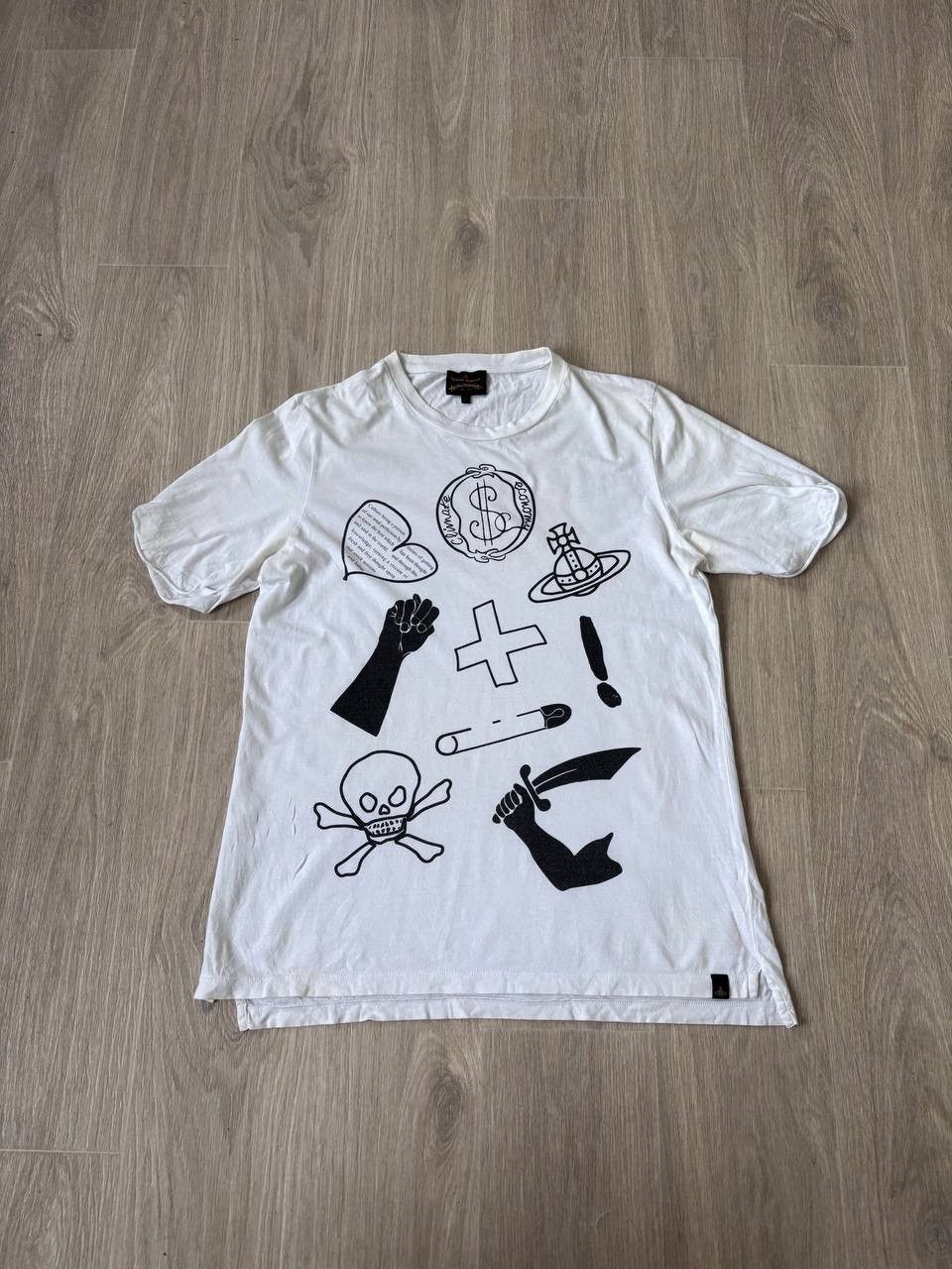 Vivienne Westwood Vivienne Westwood luxury logo t shirt 90s rare Size US L / EU 52-54 / 3 - 1 Thumbnail