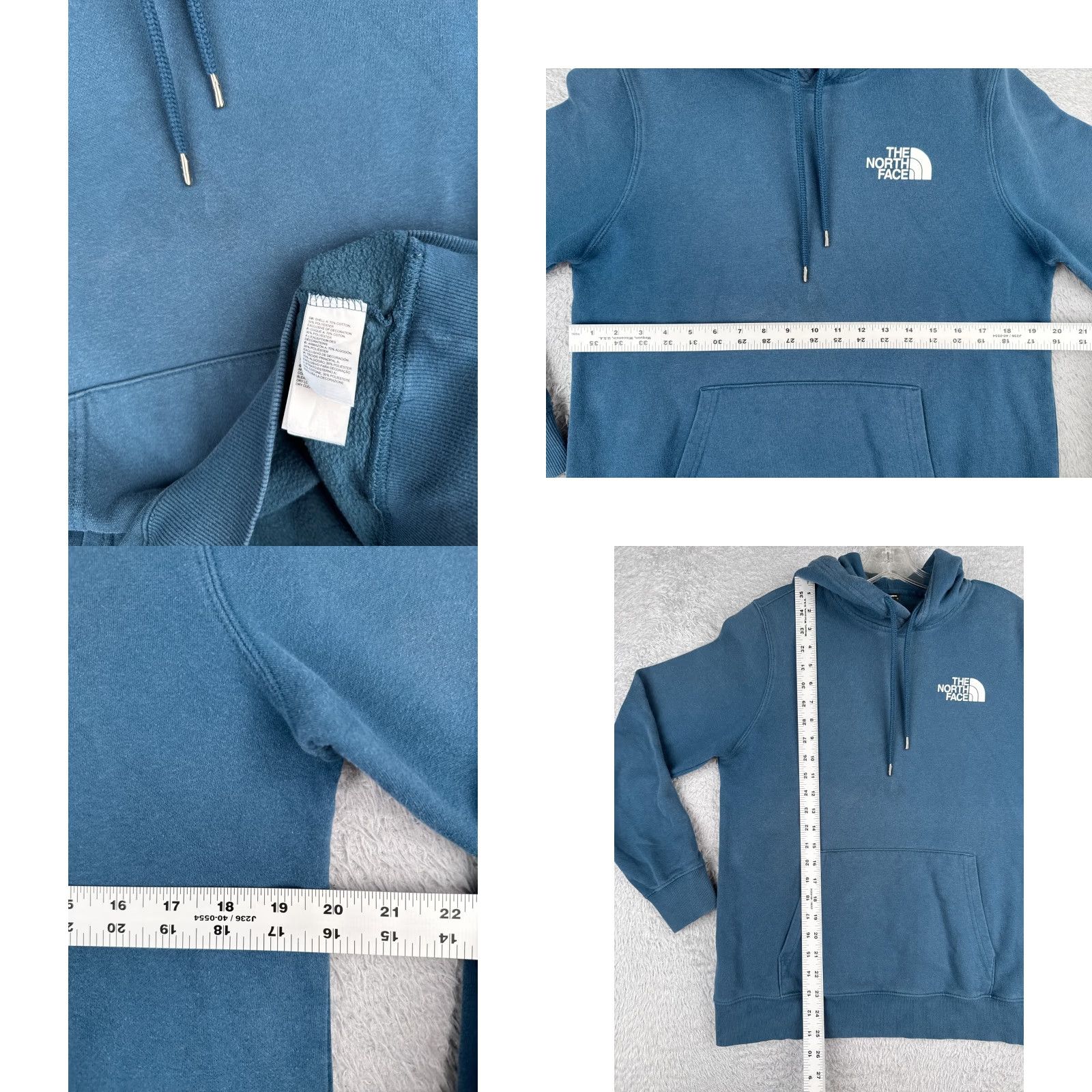 The North Face The North Face Hoodie Womens Medium Blue Pullover Jersey Cotton Outdoor Long Sleeve Size M / US 6-8 / IT 42-44 - 8 Thumbnail
