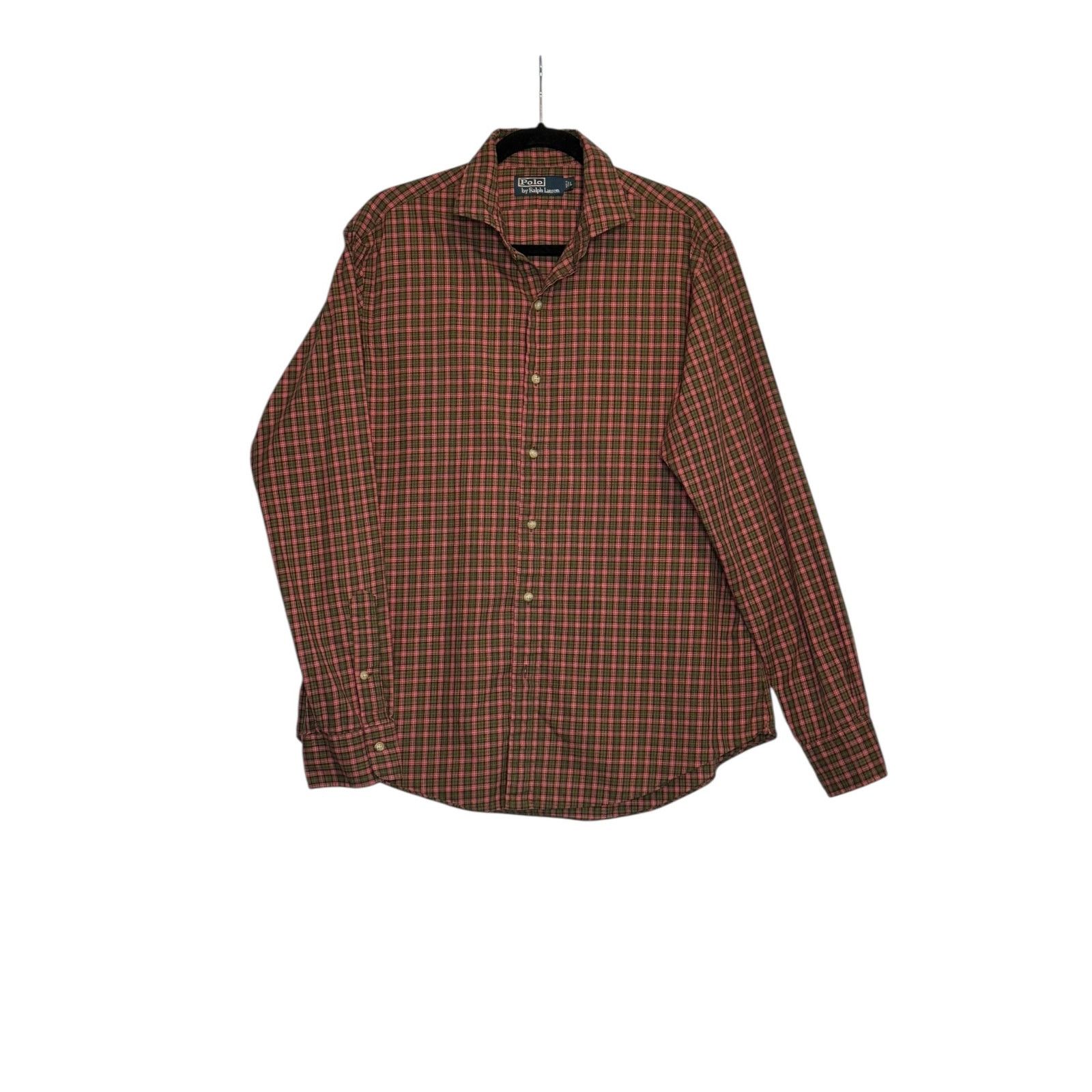 Polo Ralph Lauren Polo by Ralph Lauren plaid long sleeves shirt size Large Size US L / EU 52-54 / 3 - 10 Thumbnail