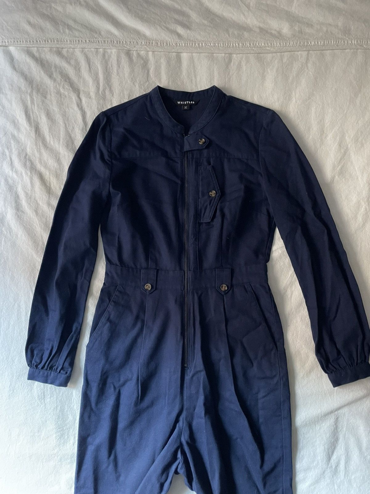 Whistles Whistles Navy Boiler Suit Size 27" / US 4 / IT 40 - 2 Thumbnail