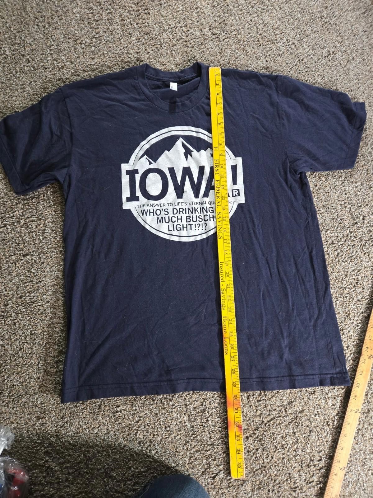 American Apparel American Apparel Tshirt XL - IOWA! Busch Light Size US XL / EU 56 / 4 - 3 Thumbnail