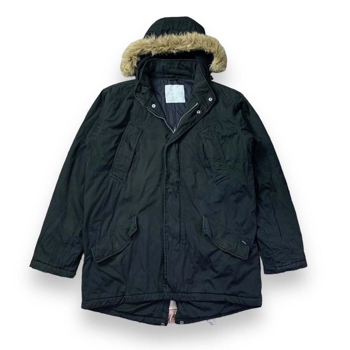 Stussy Stussy quilted lined thermolite fur hood parka jacket Size US L / EU 52-54 / 3 - 2 Thumbnail