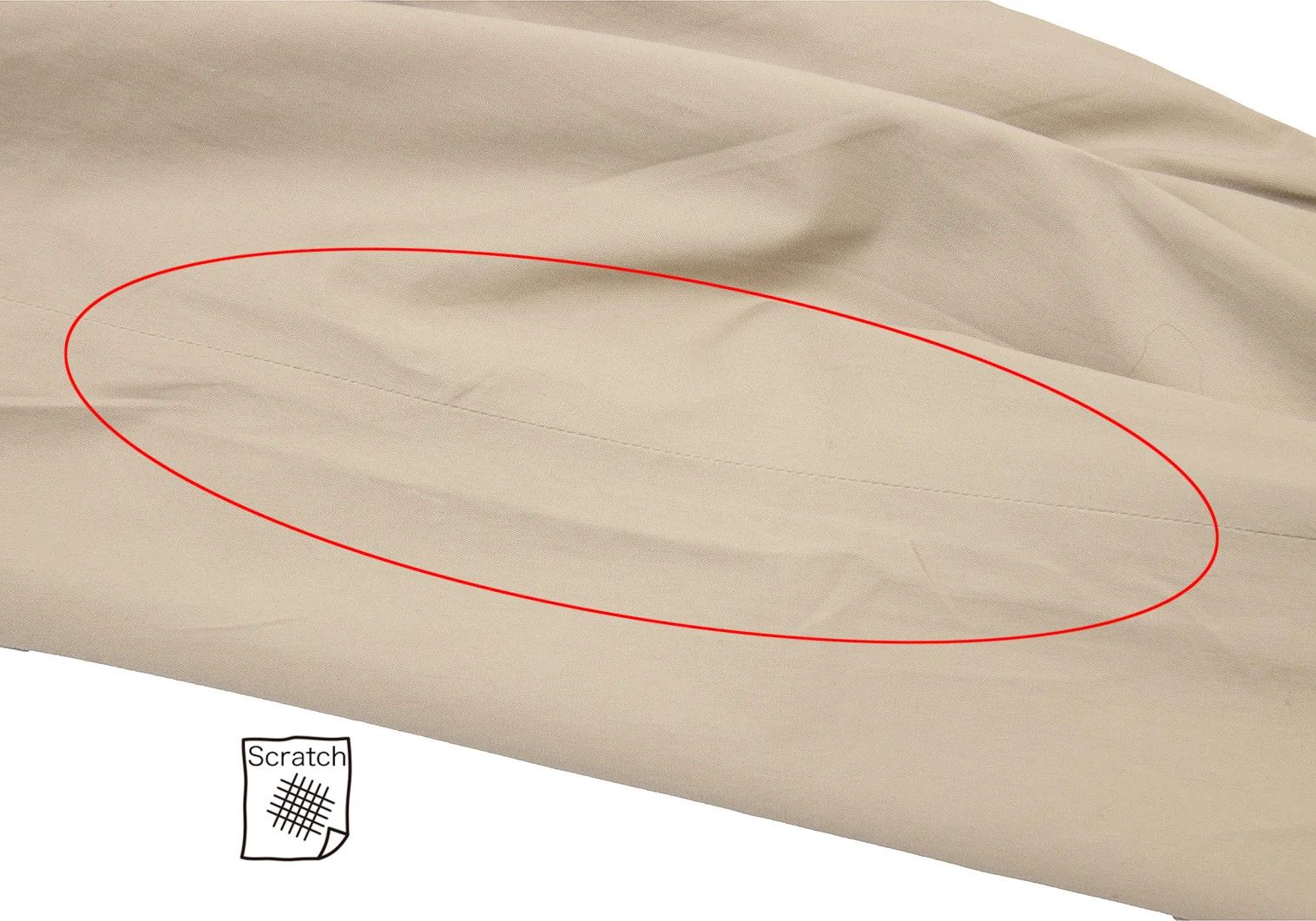 Issey Miyake Stretch Cotton Tapered Pants in Beige Size US 32 / EU 48 - 11 Thumbnail