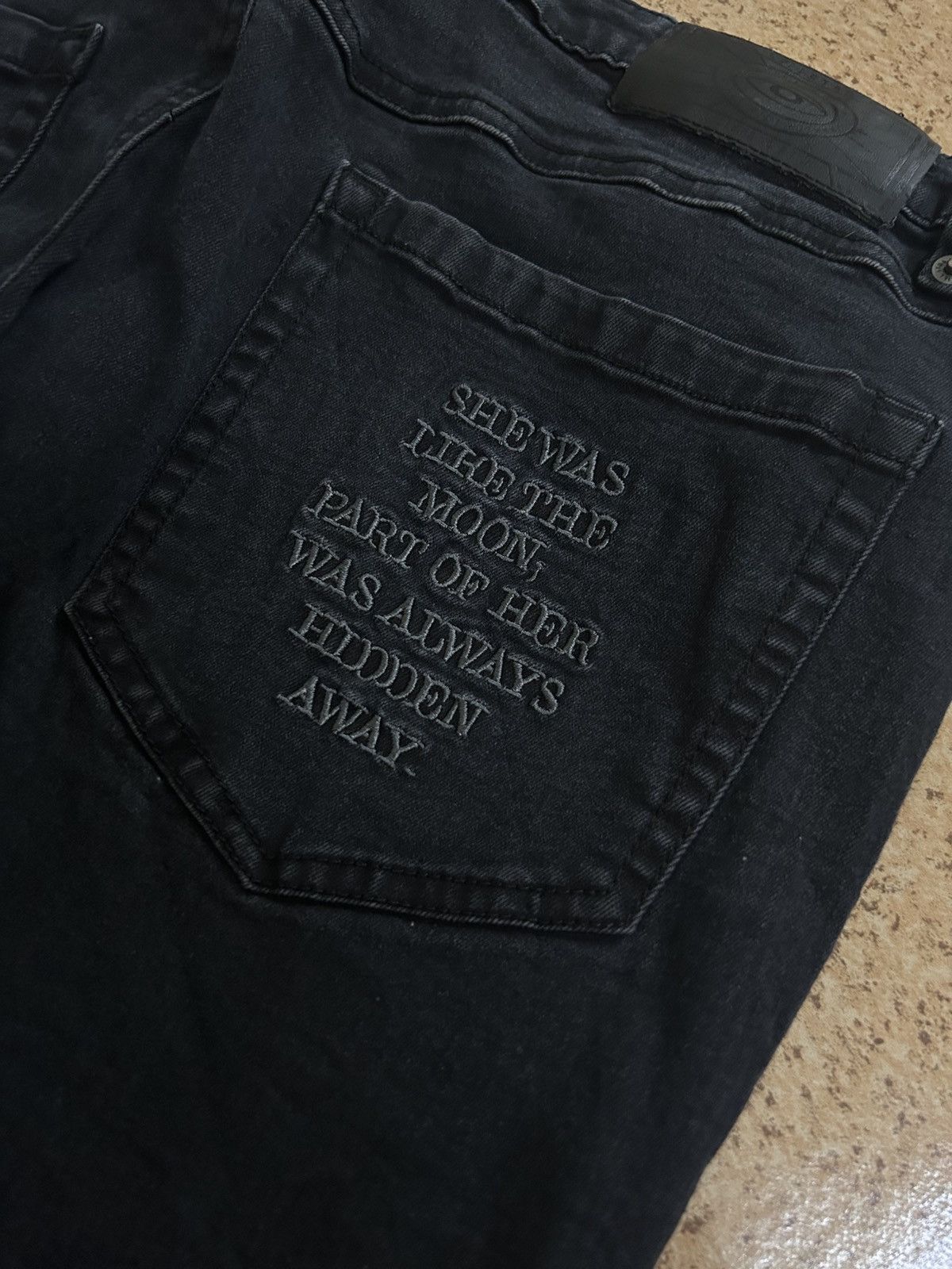 Japanese Brand × Killstar KILLSTAR Cult Luxury Mad Punk Style Skinny Fits Denim Size US 36 / EU 52 - 9 Thumbnail